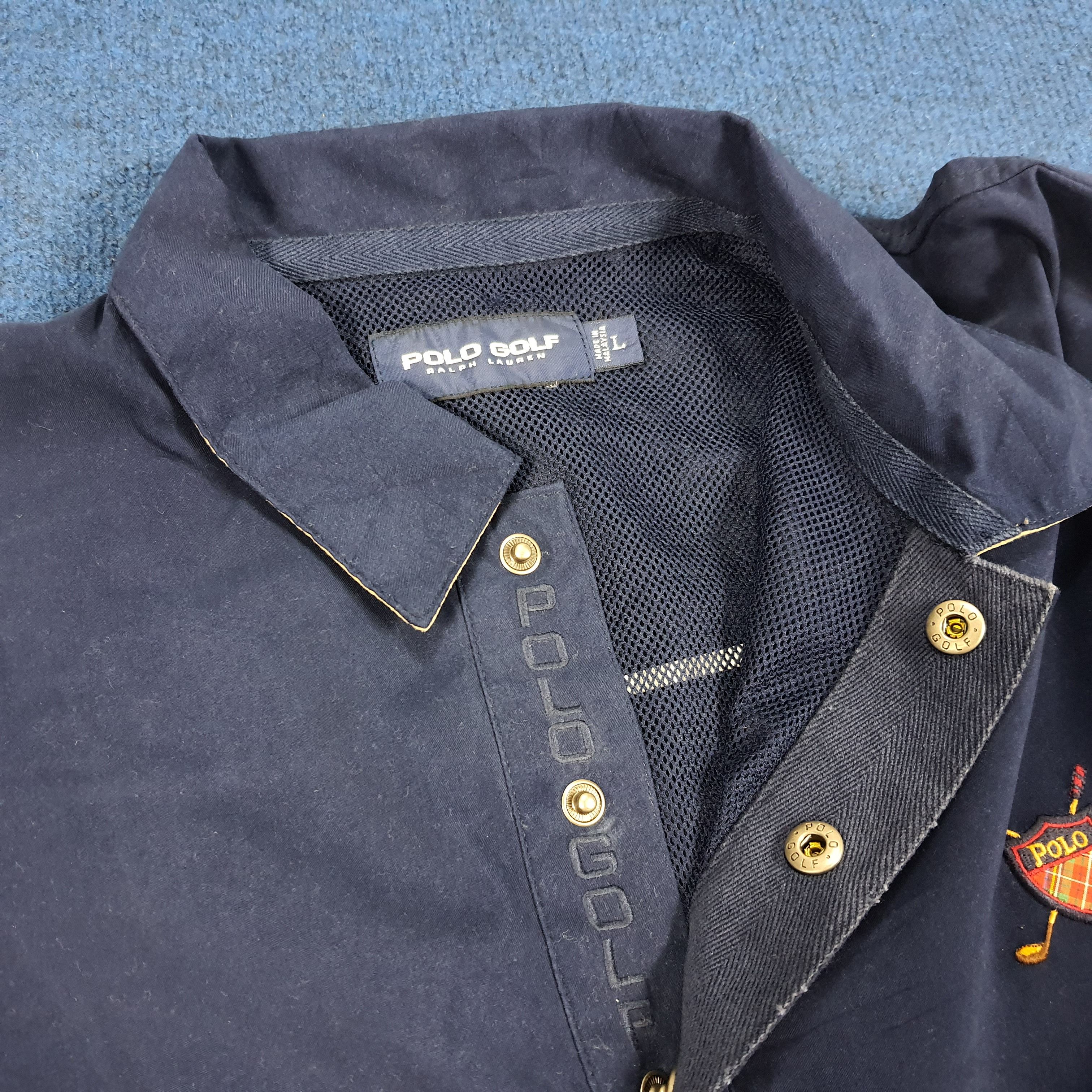 Polo Ralph Lauren × Vintage Vintage POLO GOLF Ralph Lauren Polos Sweatshirt Size US L / EU 52-54 / 3 - 4 Thumbnail