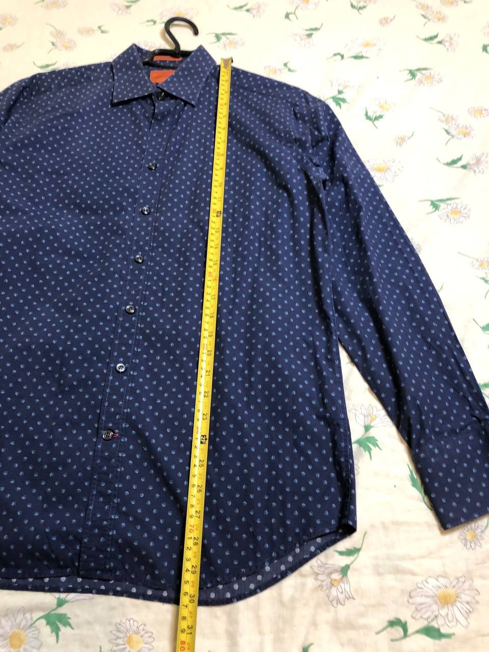 Simon Carter Simon Carter Shirt Button Down Paisley Slim Fit Size US L / EU 52-54 / 3 - 6 Thumbnail