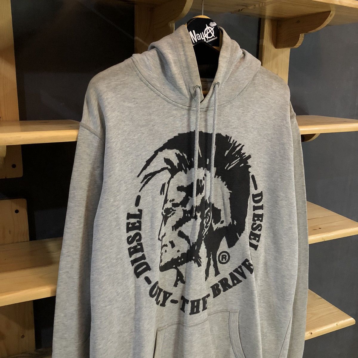 Diesel × Vintage vintage diesel hoodie Size US XL / EU 56 / 4 - 2 Thumbnail