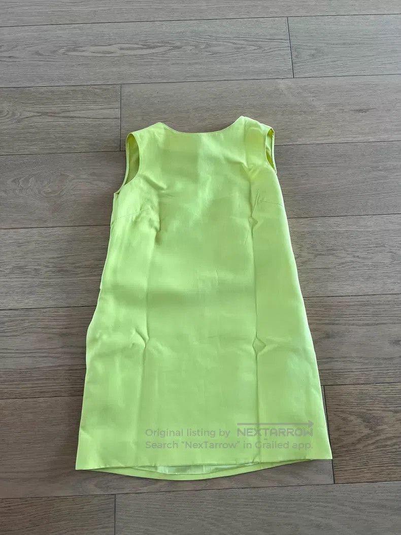 Valentino Valentino Yellow sleeveless dress Size L / US 10 / IT 46 - 2 Thumbnail