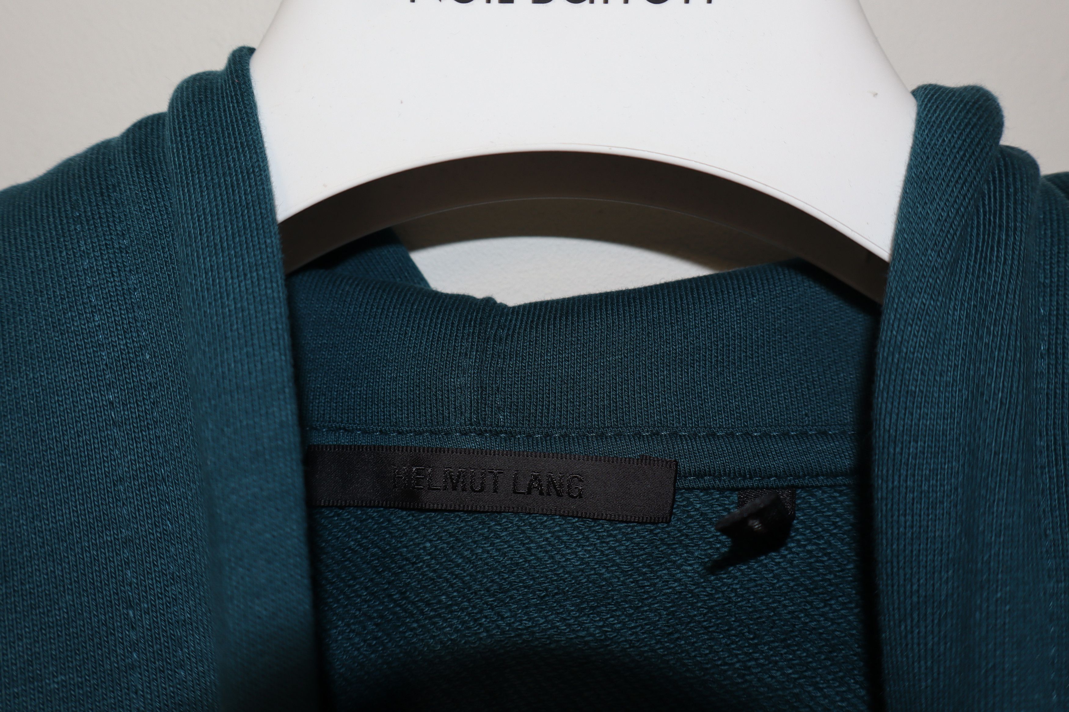 Helmut Lang Logo print hoodie Size US XL / EU 56 / 4 - 2 Thumbnail