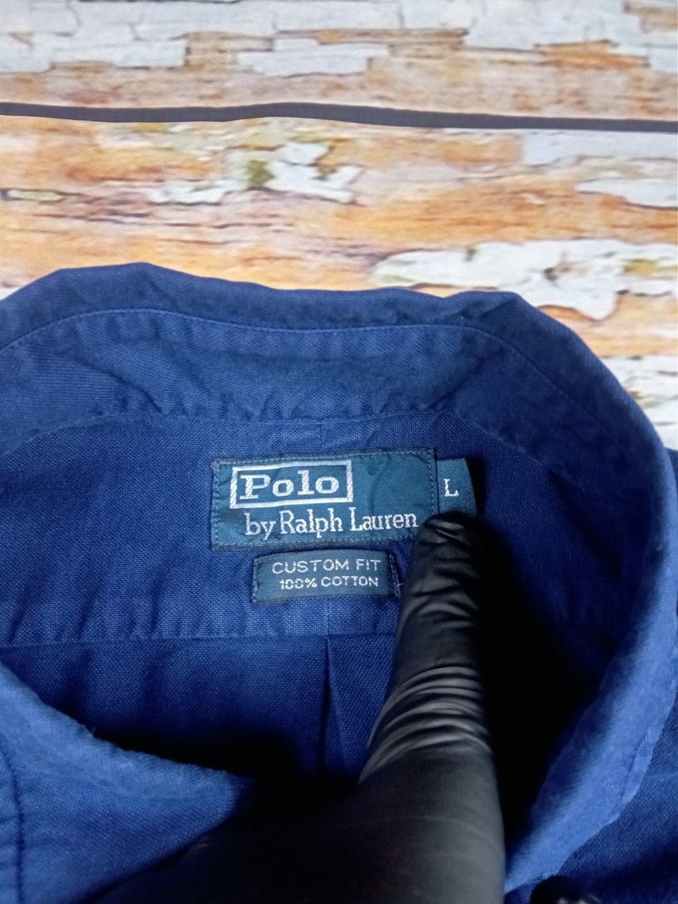 Polo Ralph Lauren Polo Ralph Lauren Vintage Men's Shirt Custom Fit Size L Size US L / EU 52-54 / 3 - 4 Thumbnail