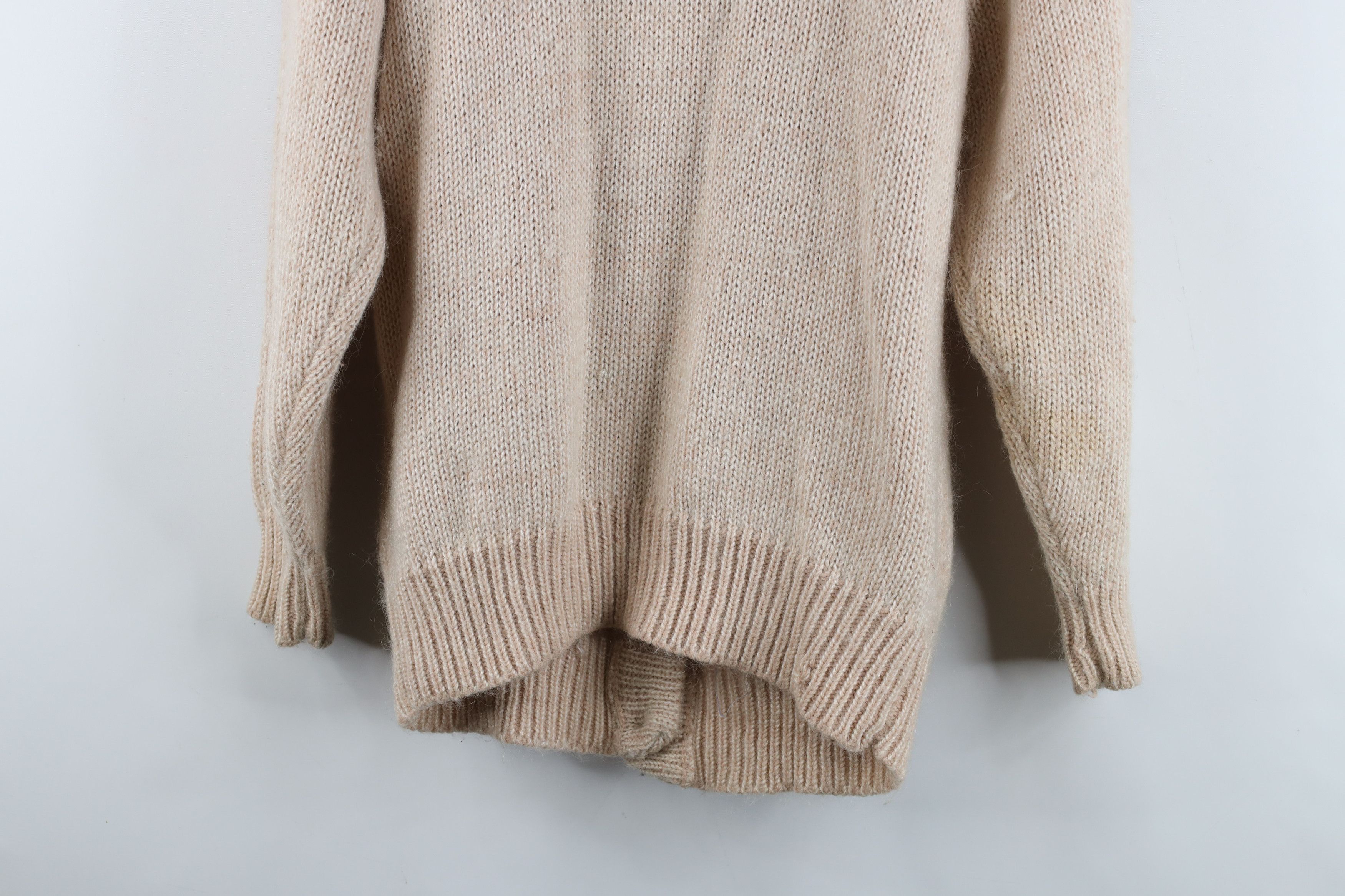 Vintage Vintage 90s Streetwear Blend Flower Knit Cardigan Sweater Size L / US 10 / IT 46 - 14 Thumbnail