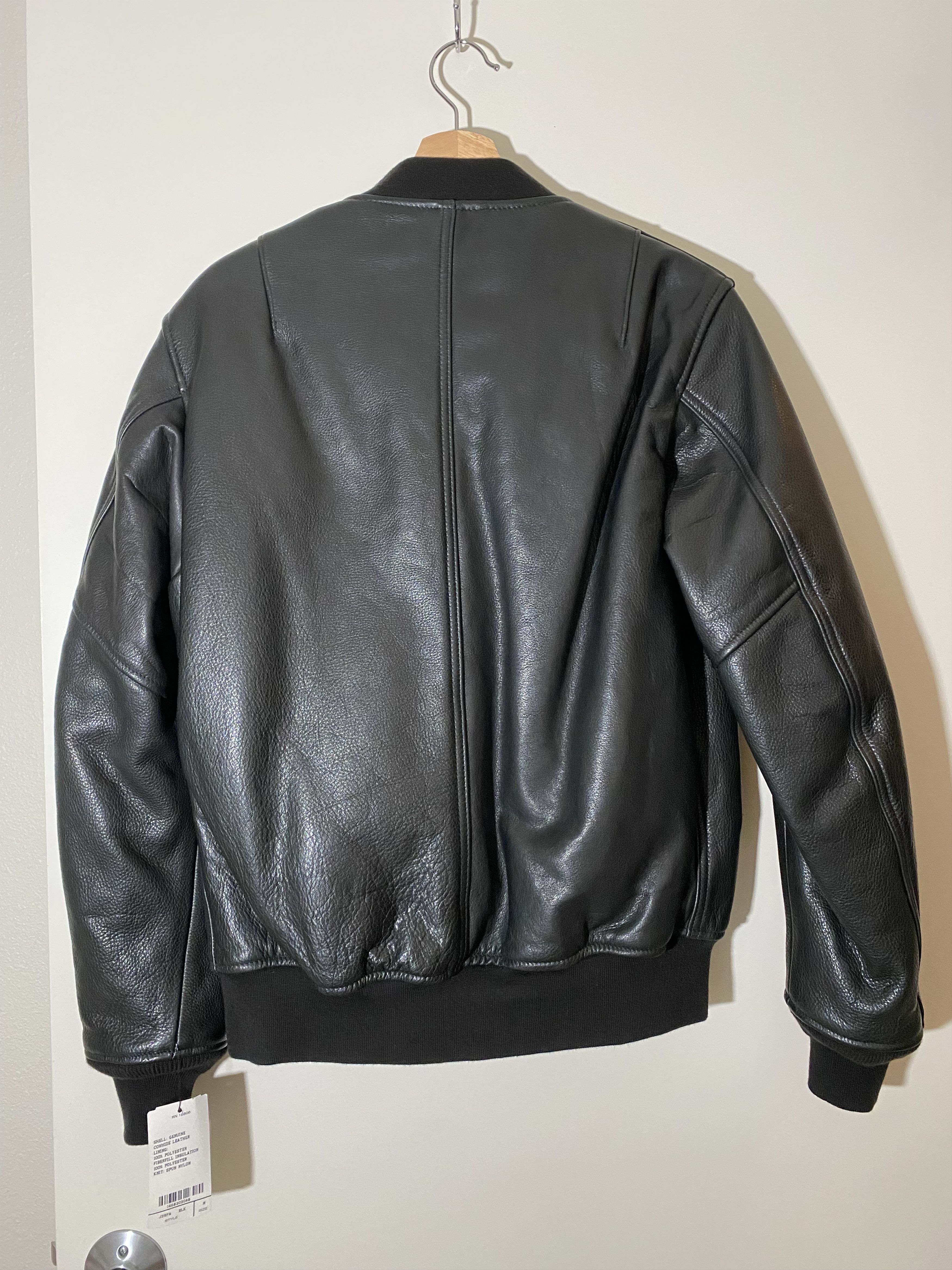 Supreme Brand New Supreme x Schott leather MA-1 jacket Size US M / EU 48-50 / 2 - 2 Thumbnail