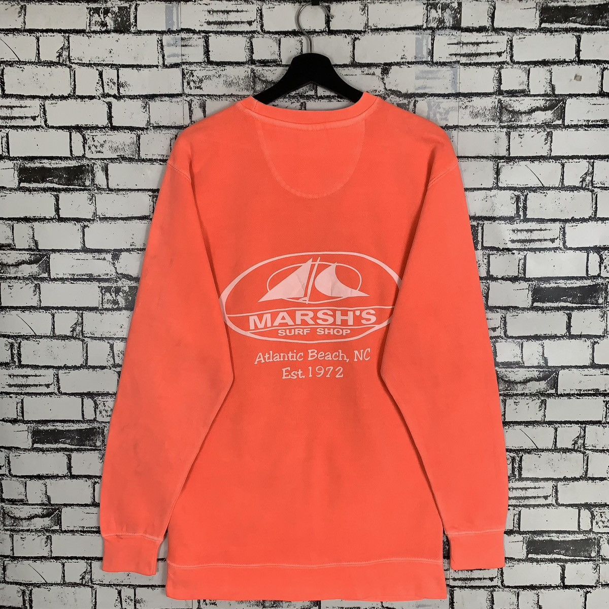 Vintage Vintage Marsh Atlantic Beach BC Sweatshirt Size US S / EU 44-46 / 1 - 4 Thumbnail