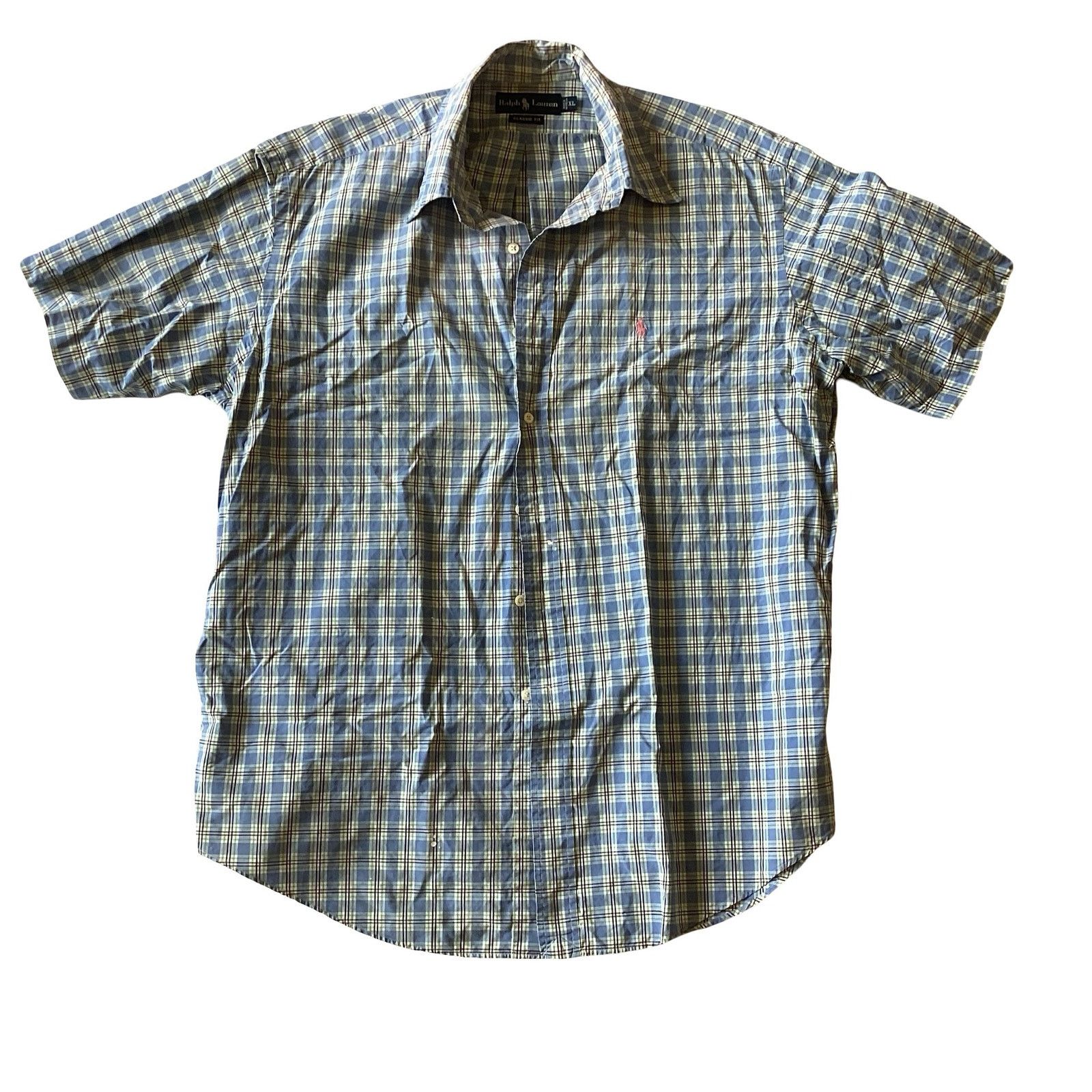 Ralph Lauren Ralph Lauren Classic Fit Button Down Size US XL / EU 56 / 4 - 2 Thumbnail