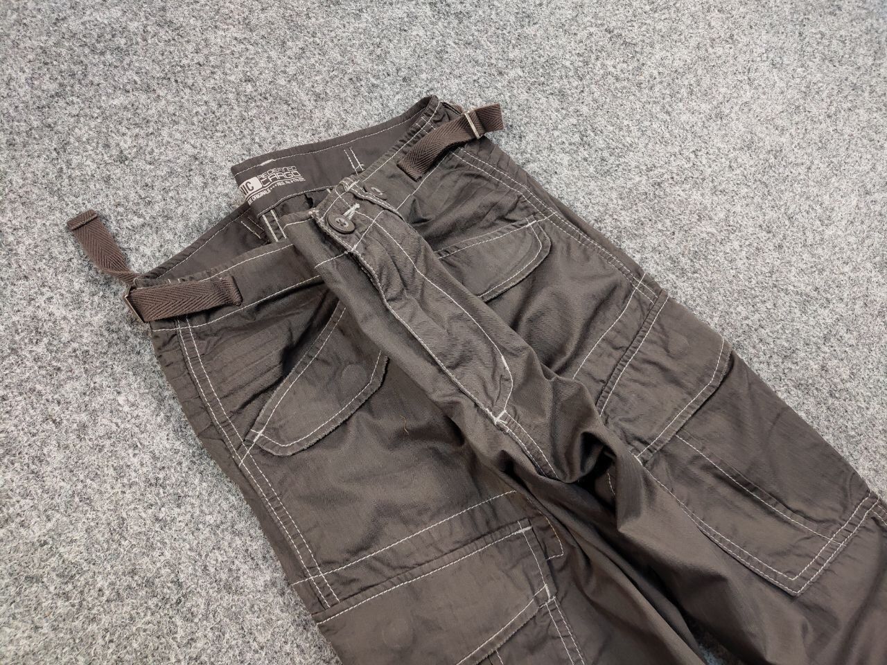 Japanese Brand Vintage 90's Japan Style Cargo Brown Pants Travis Scott Size US 31 - 12 Thumbnail