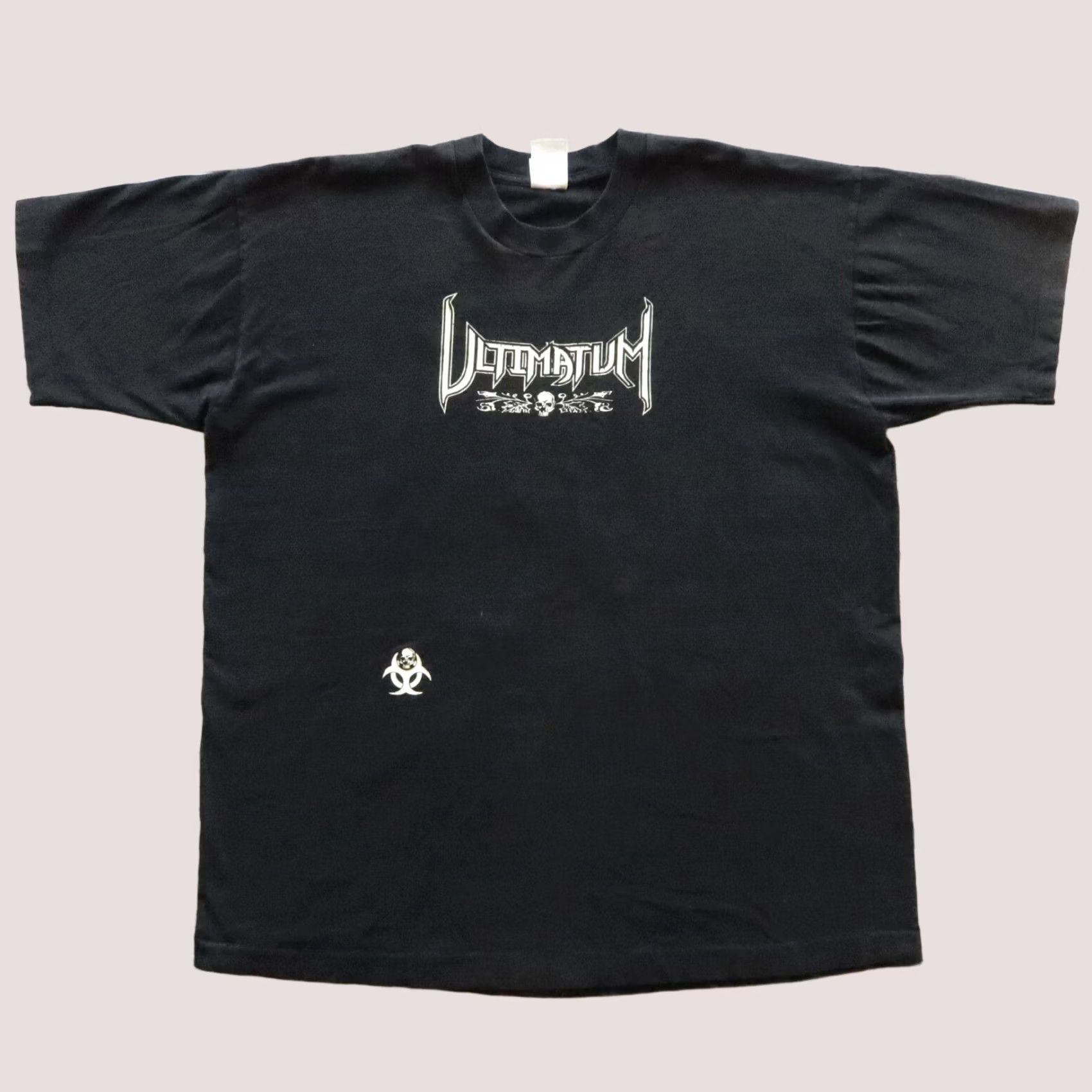 Fruit Of The Loom Vintage Ultimatum Shirt 2XL Black Mens T-Shirt Rock Band Size US XXL / EU 58 / 5 - 1 Thumbnail