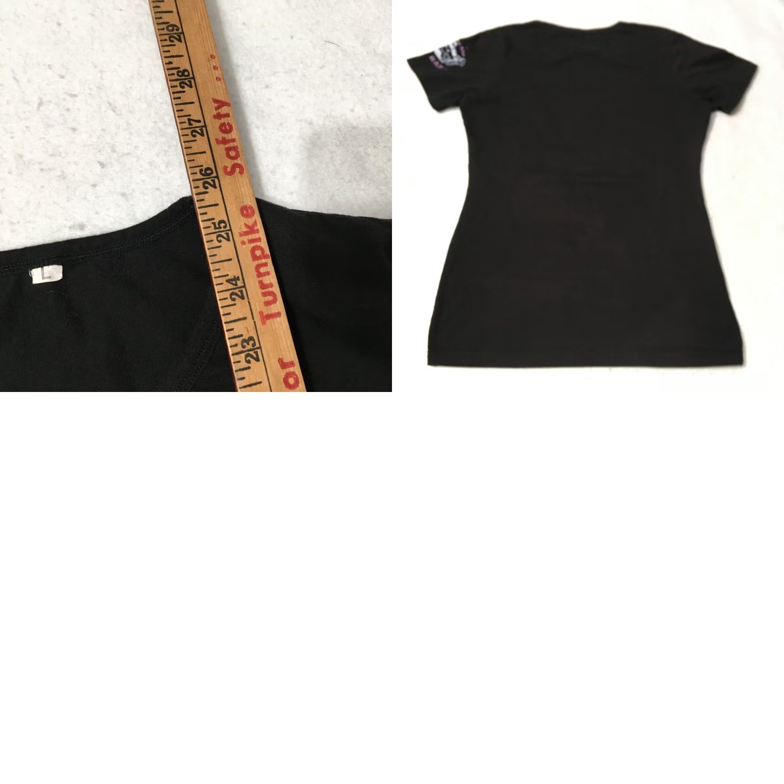 Vintage Chicana Latina Black huelga chingon bikers Tee Top large Shirt Womens XS-XL Black Graphic Print Vintage? Yes? Size L / US 10 / IT 46 - 8 Thumbnail