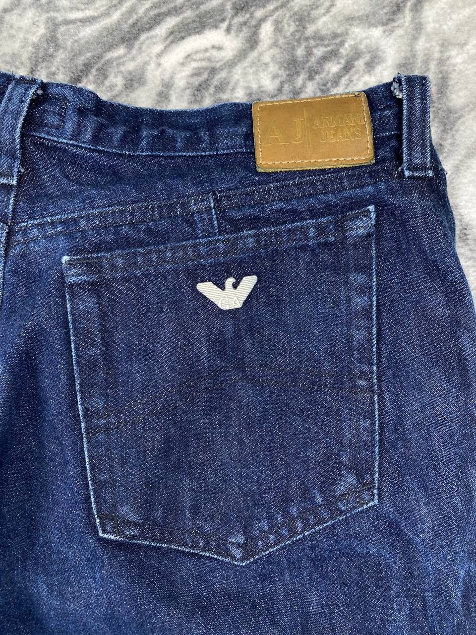 Armani Vintage Armani Jeans Denim Jeans Big Logo Size US 32 / EU 48 - 3 Thumbnail