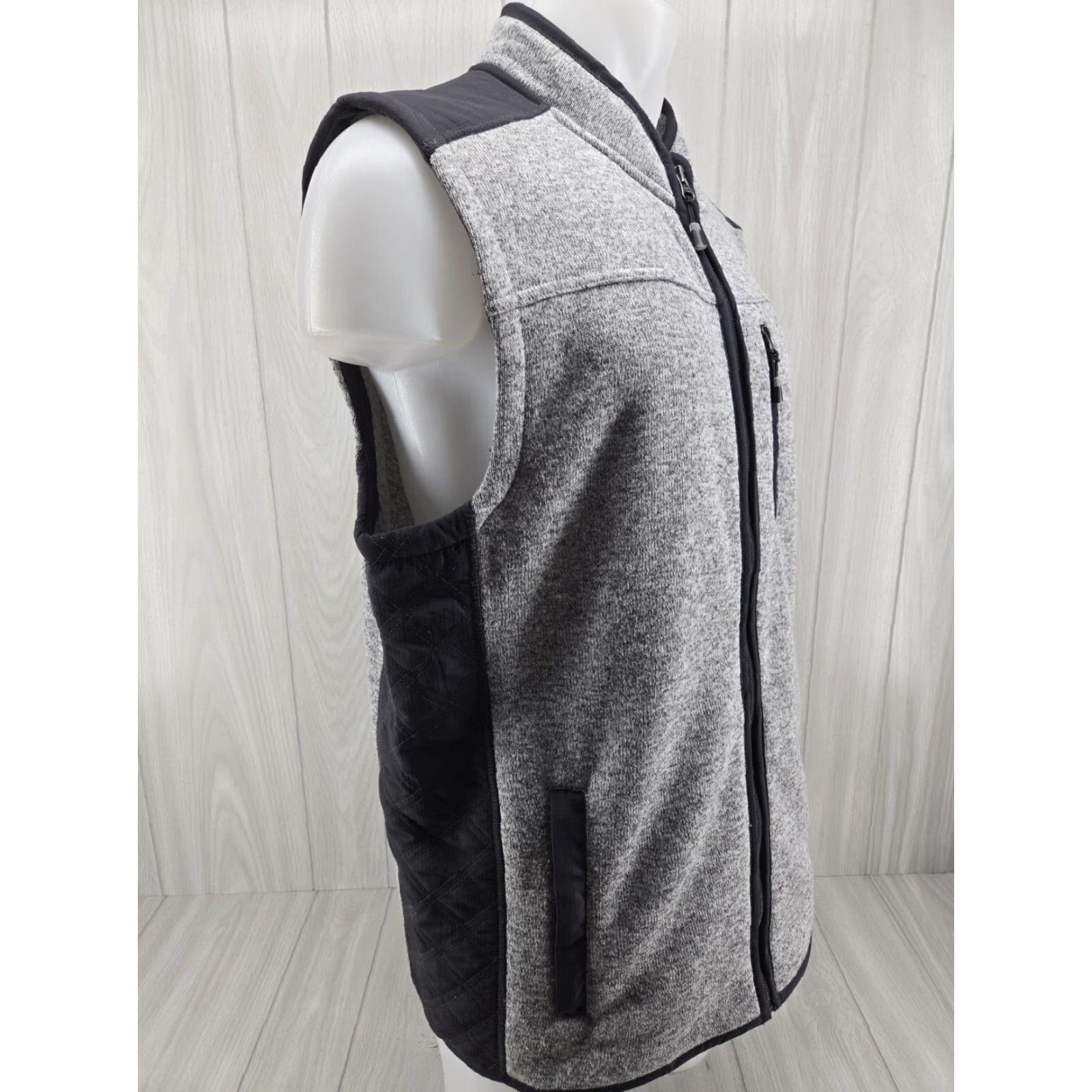 Orvis VINTAGE Orvis Sweater Fleece Vest Jacket Gray Men's XL Size US XL / EU 56 / 4 - 6 Thumbnail
