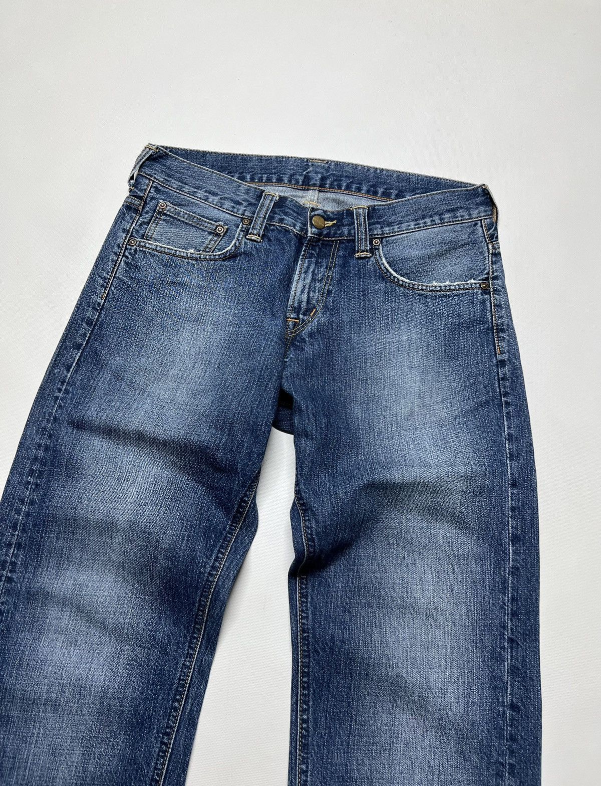Carhartt Vintage Y2k Carhartt 💙 Bronco Denim Jeans Pants 00’s Size US 30 / EU 46 - 9 Thumbnail