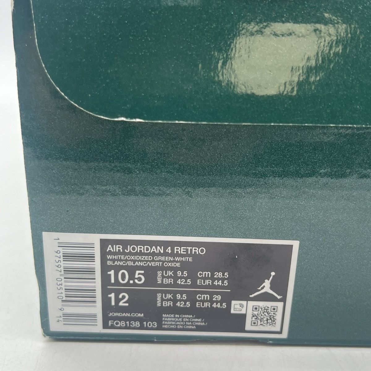 Jordan Brand Air Jordan 4 oxidized green Size US 10.5 / EU 43-44 - 6 Thumbnail
