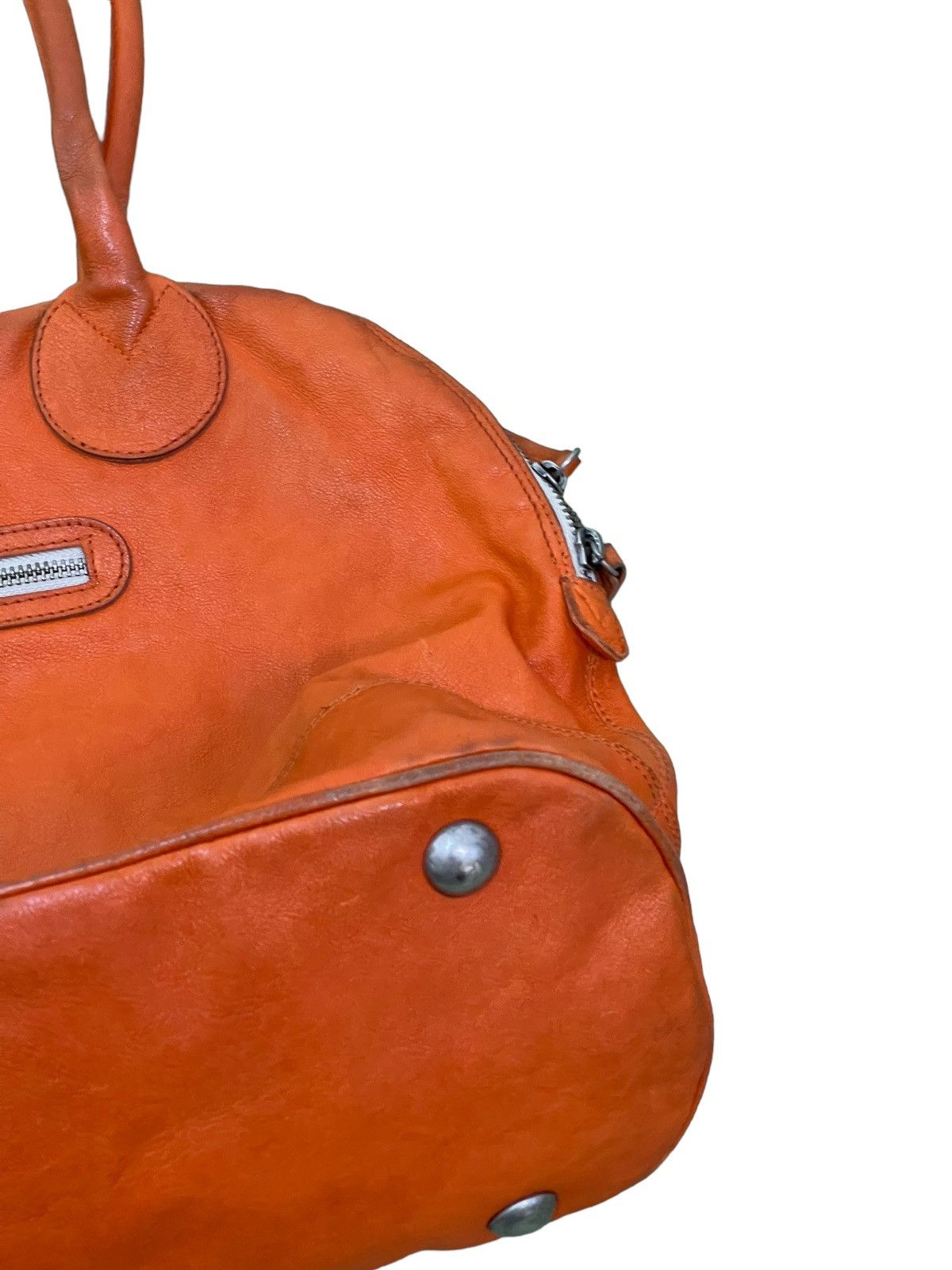 Japanese Brand Full Leather Jacono Italy Shoulder Bag 3🟩 Size ONE SIZE - 8 Thumbnail