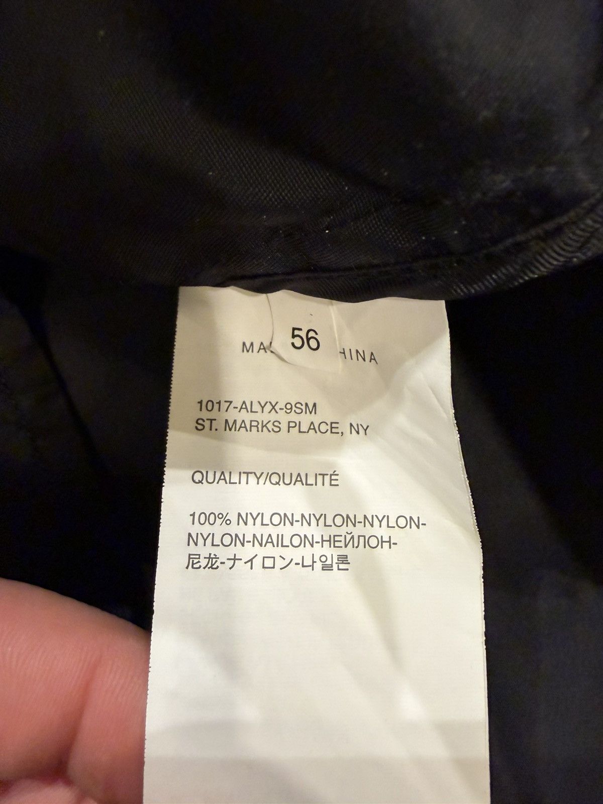 1017 ALYX 9SM Alyx Nylon Button Up Cargo Shirt - Black Size US XXL / EU 58 / 5 - 4 Thumbnail