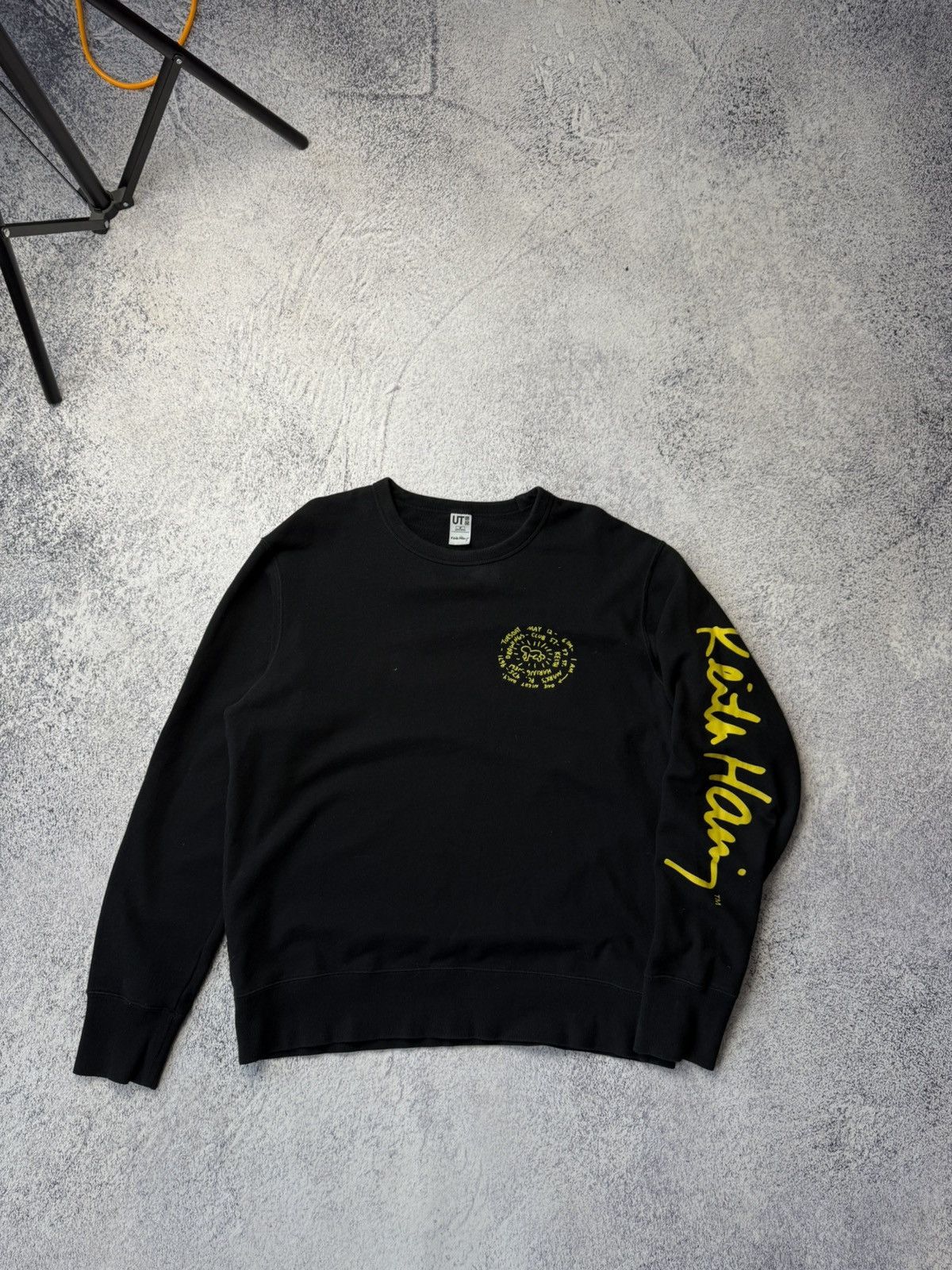 Other Vintage Keith Haring x Uniqlo Sweatshirt Crewneck Size US M / EU 48-50 / 2 - 14 Thumbnail
