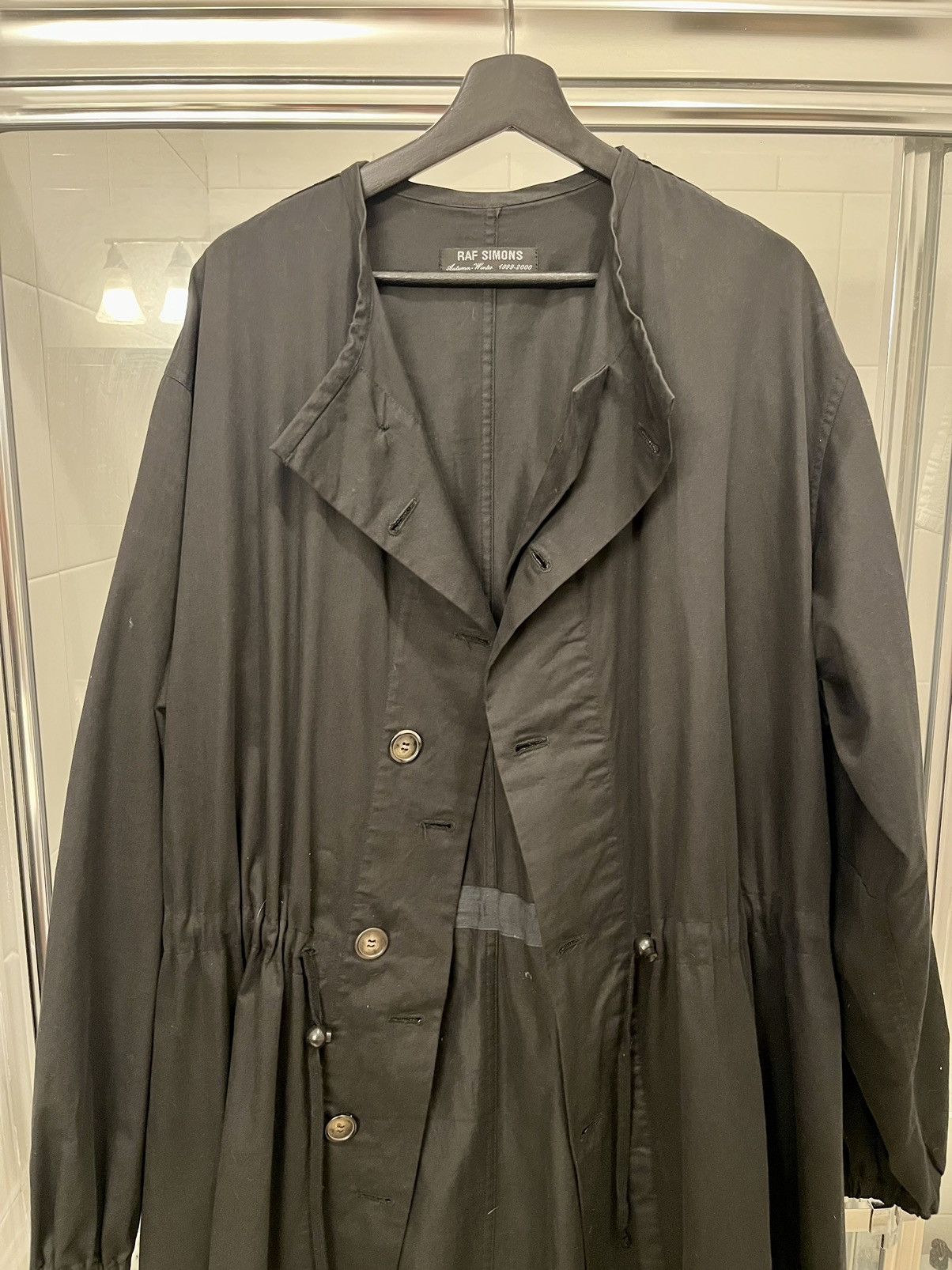 Raf Simons RARE A/W 1999-2000 Raf Simons collarless parka Size US M / EU 48-50 / 2 - 4 Thumbnail