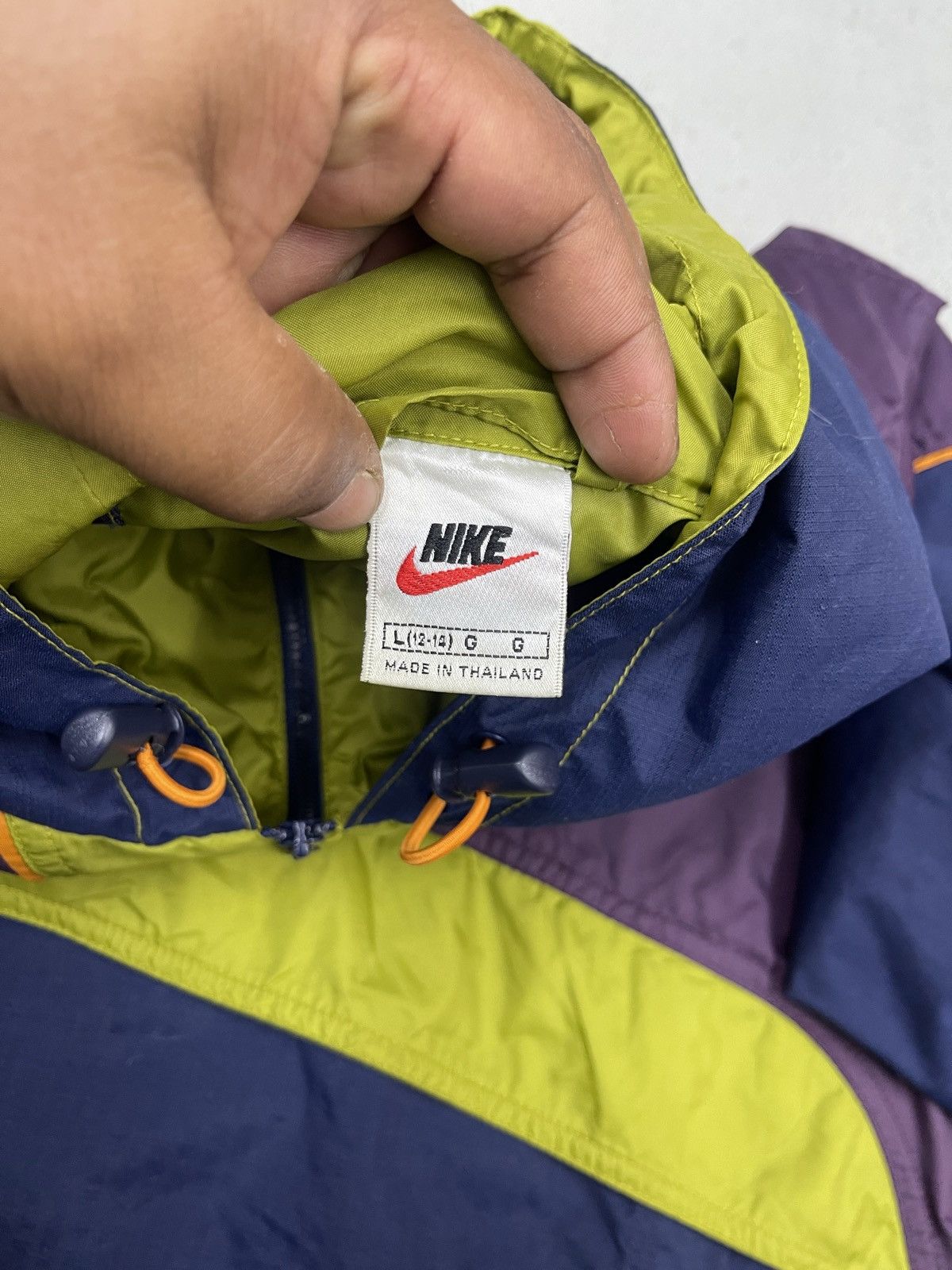 Nike STEALS🔥VTG NIKE ANORAK HOODIE Size US L / EU 52-54 / 3 - 10 Thumbnail