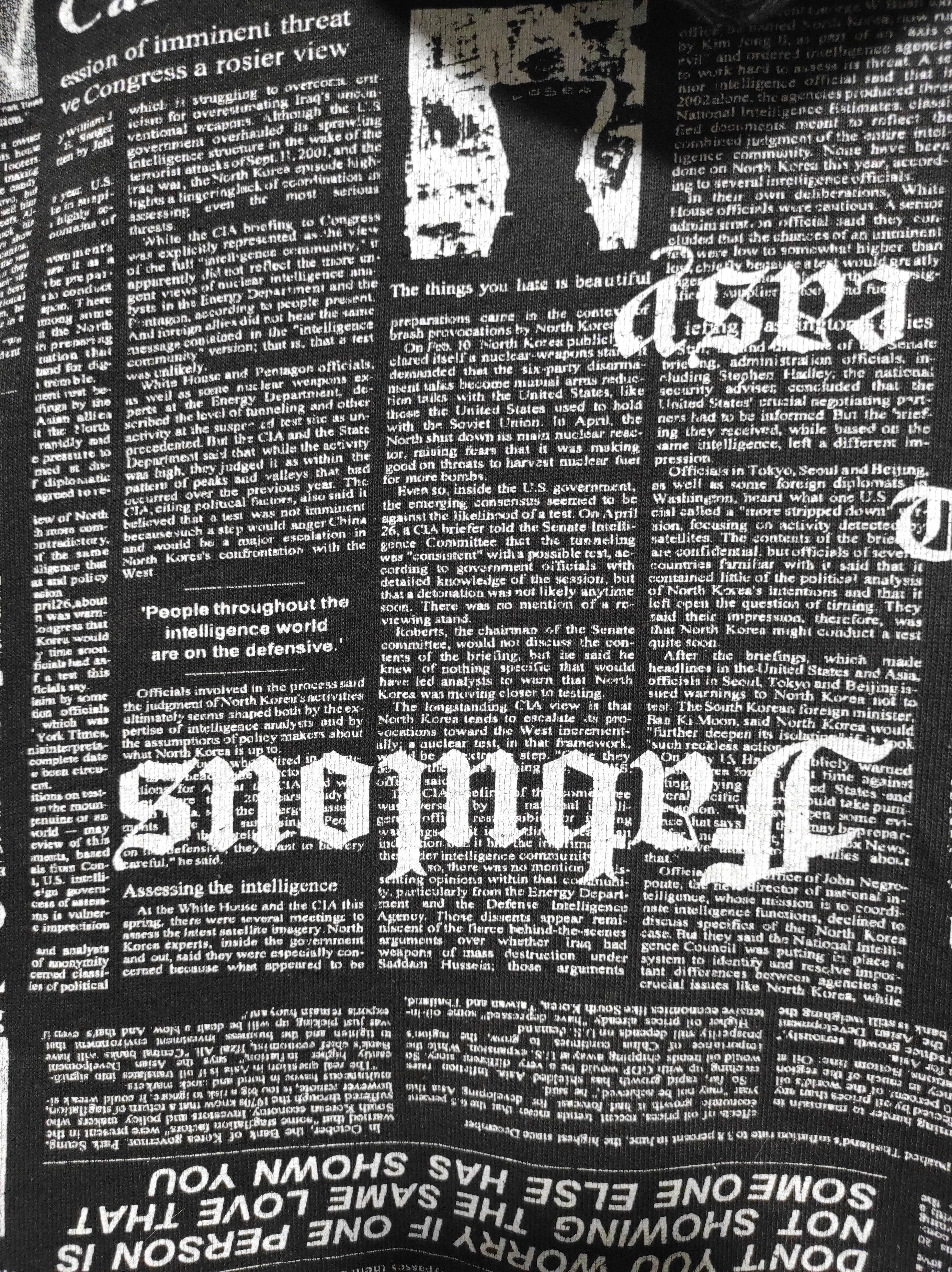 Japanese Brand Splendid Satisfaction Newspapper zip fur hoodie LGB style Size US L / EU 52-54 / 3 - 19 Thumbnail