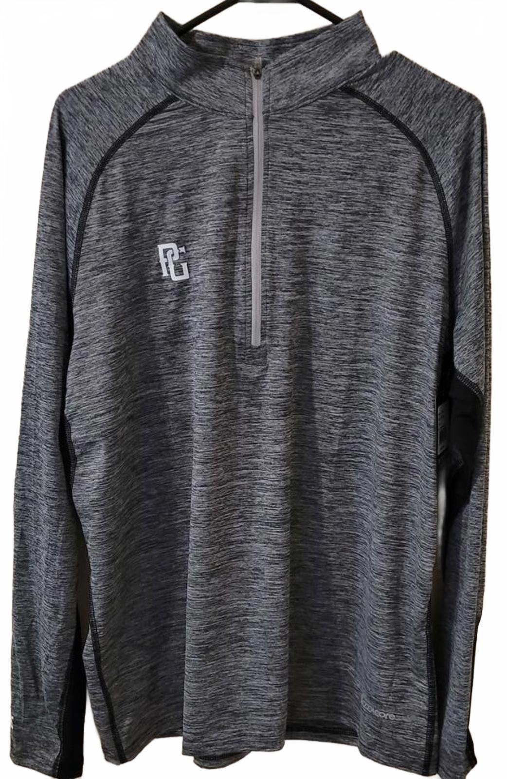 Other PG-Perfect Game Activewear Mens 1/4 Zip Pullover Jacket Gray Size US L / EU 52-54 / 3 - 2 Thumbnail