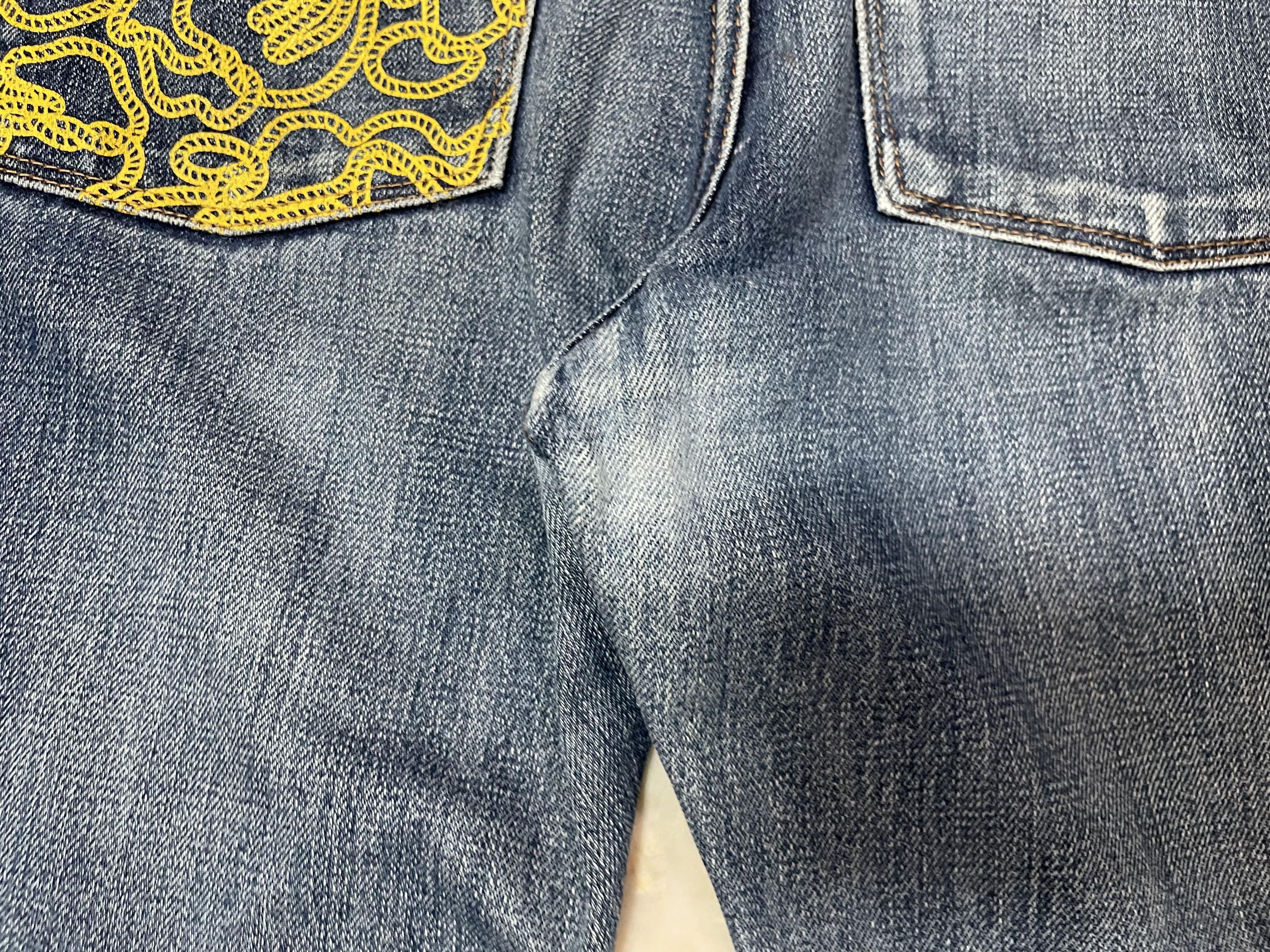 Bape Bape Tapered Jeans - Selvedge - Gold Rope Camo Patter Print Size US 32 / EU 48 - 5 Thumbnail