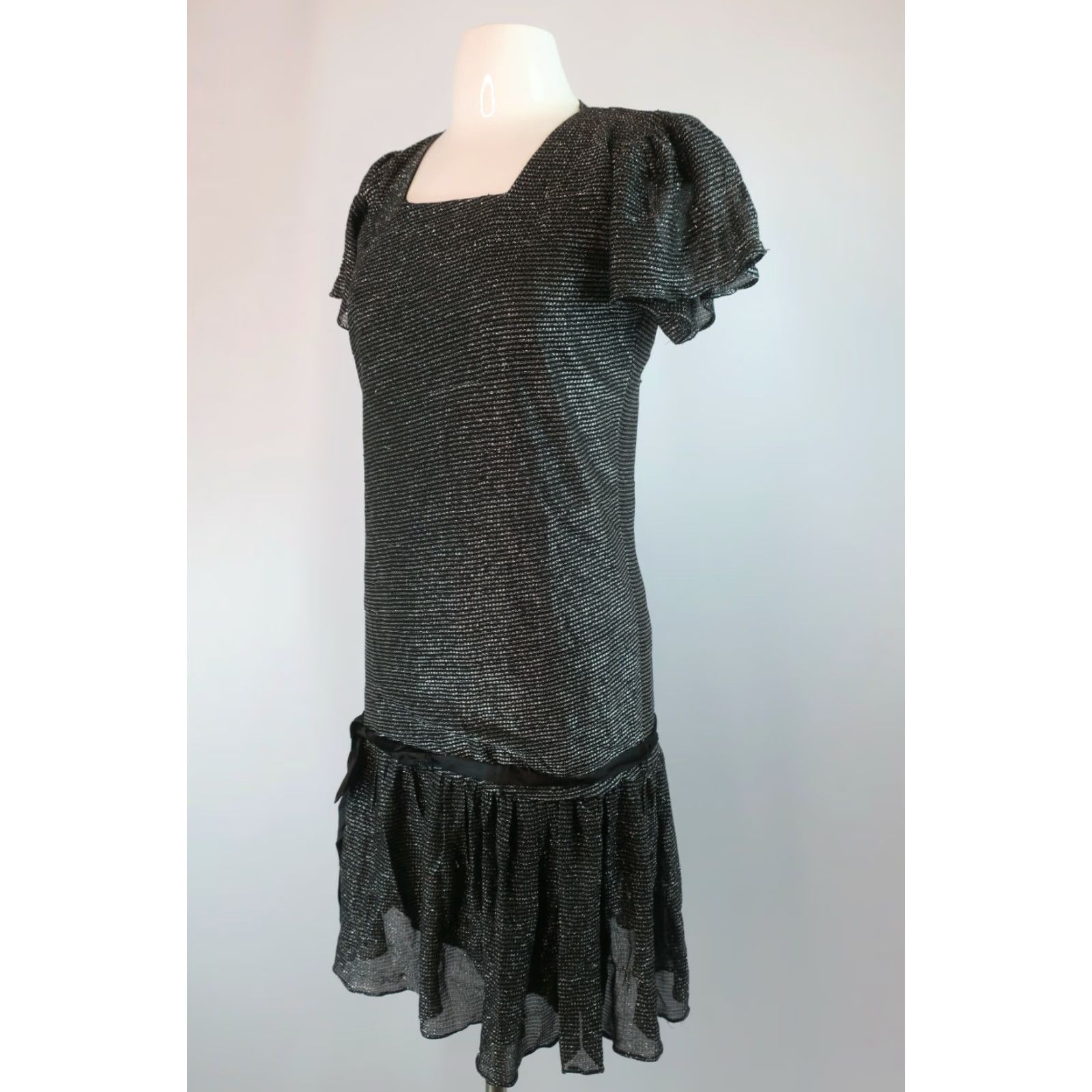 drop waist dresses 1920s Spring Green Dress main image 0