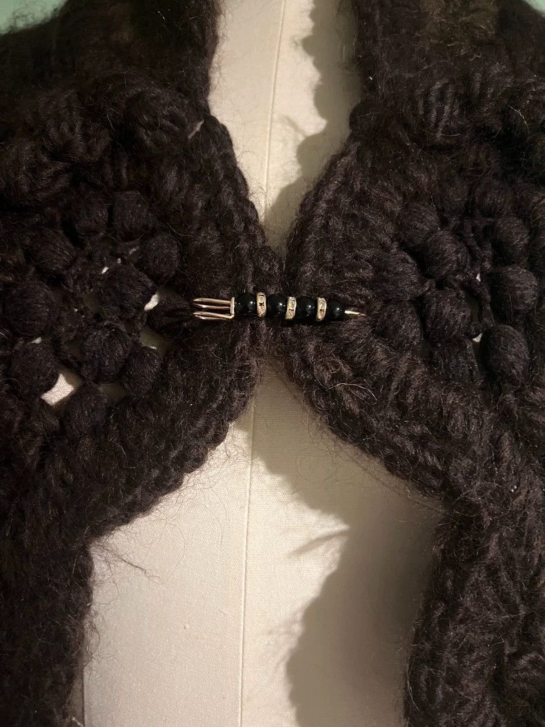 Comme des Garcons Comme des Garcons Brown knit cardigan Size XS / US 0-2 / IT 36-38 - 2 Thumbnail