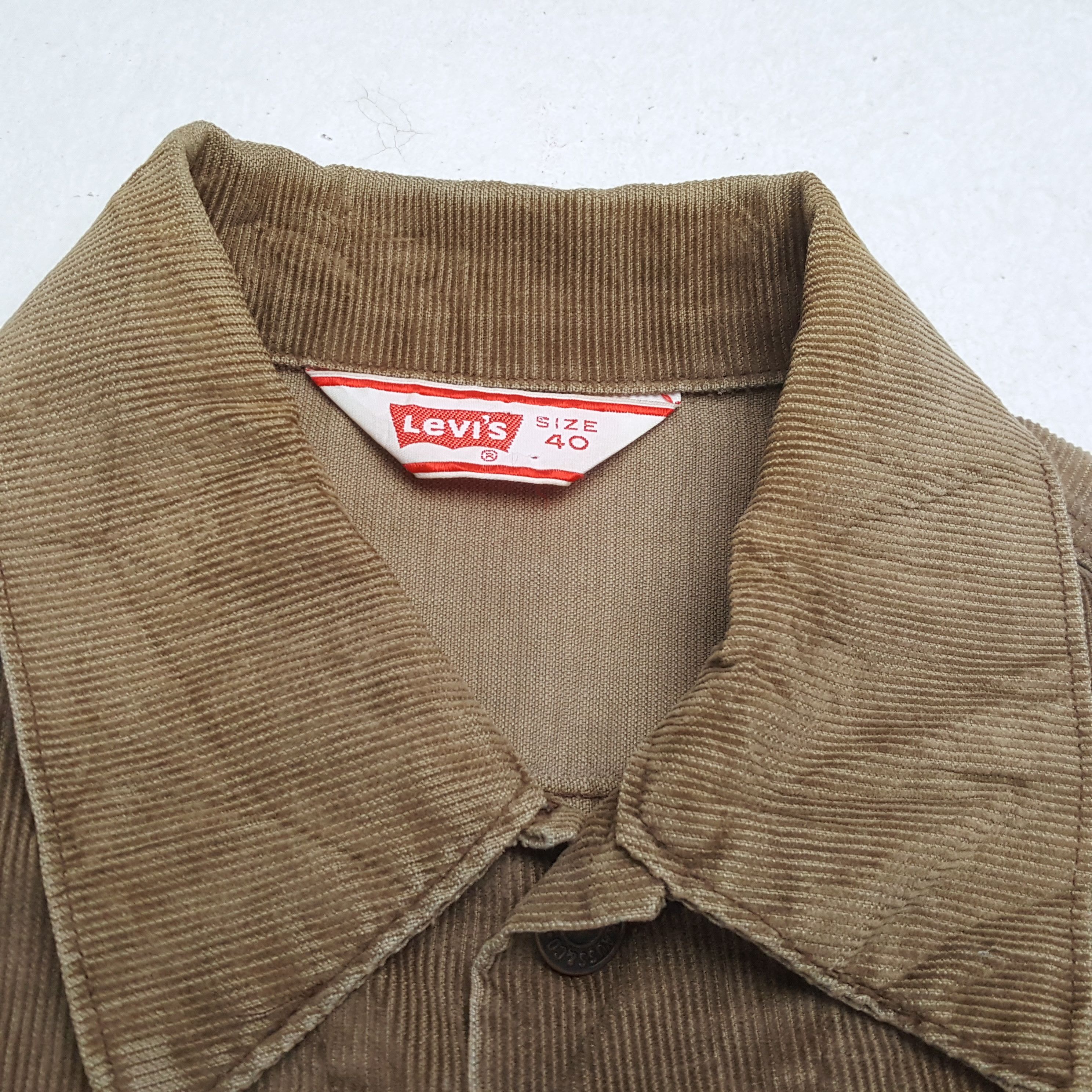 Levi's × Levi's Vintage Clothing × Vintage LEVI'S Streetwear Style Distressed Velvet Jacket Size US M / EU 48-50 / 2 - 9 Thumbnail