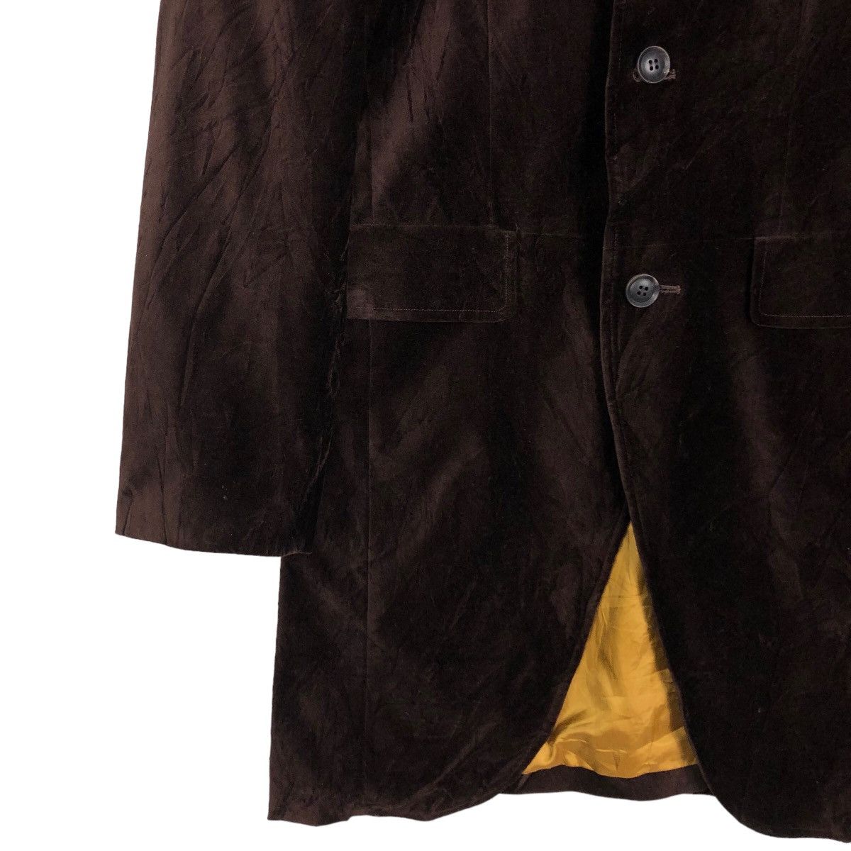 PPFM 🔥Vintage Long Jacket Velvet Punk Style PPFM Japan Size US M / EU 48-50 / 2 - 4 Thumbnail