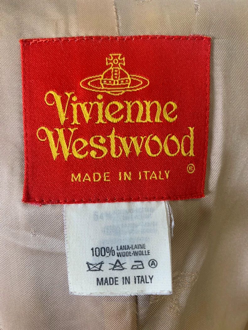 Vivienne Westwood Vivienne Westwood Silk velvet plaid suit jacket Size S / US 4 / IT 40 - 3 Thumbnail
