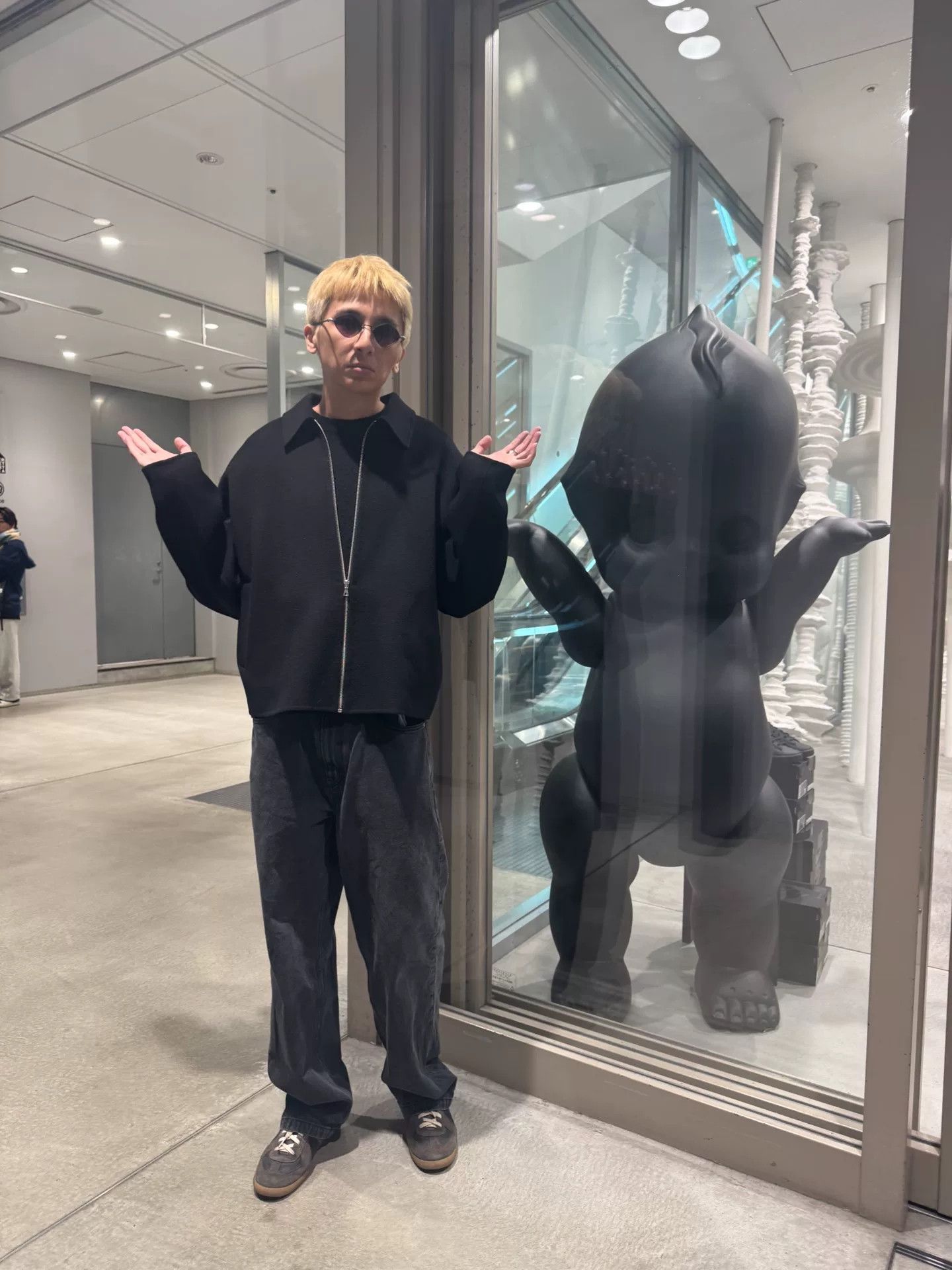 Acne Studios Black Cashmere Jacket Size 48