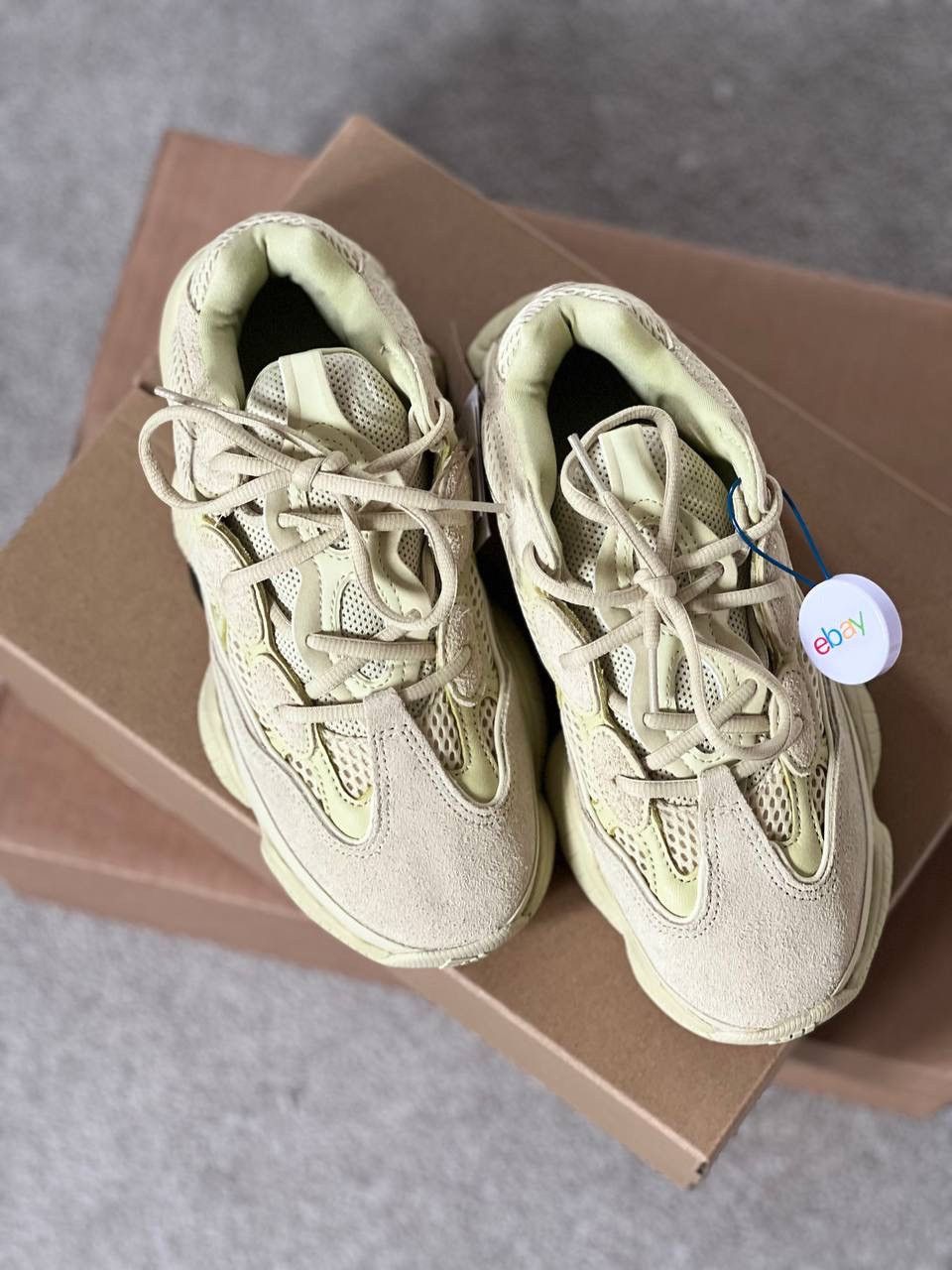 Adidas × Yeezy Adidas Yeezy 500 Supermoon Yellow Size US 6 / EU 39 - 3 Thumbnail