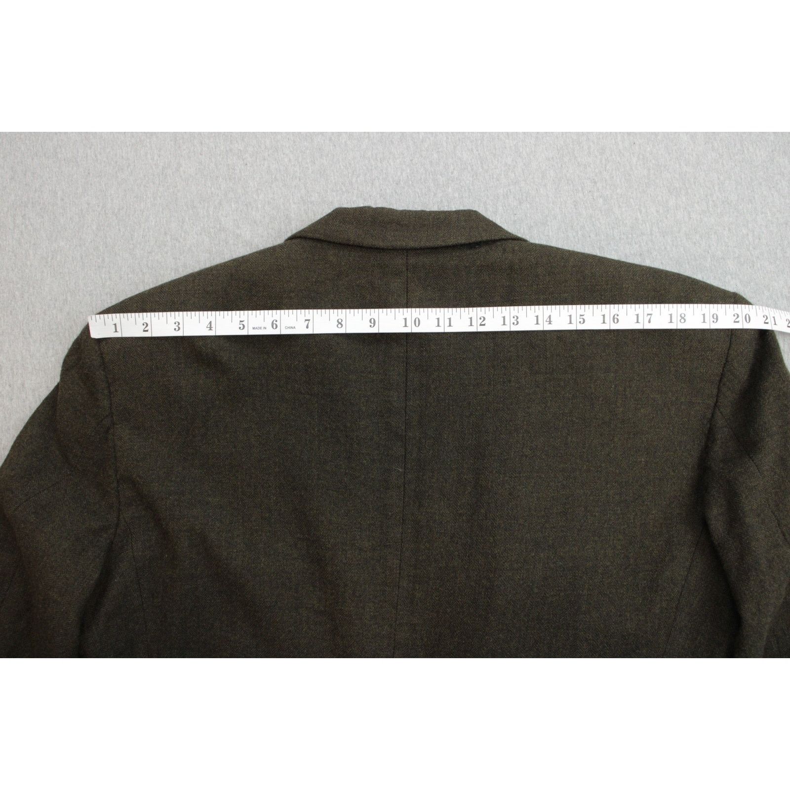 Brooks Brothers Brooks Brothers Blazer Mens 43R Brown 100% Wool Herringbone Size 42R - 11 Thumbnail