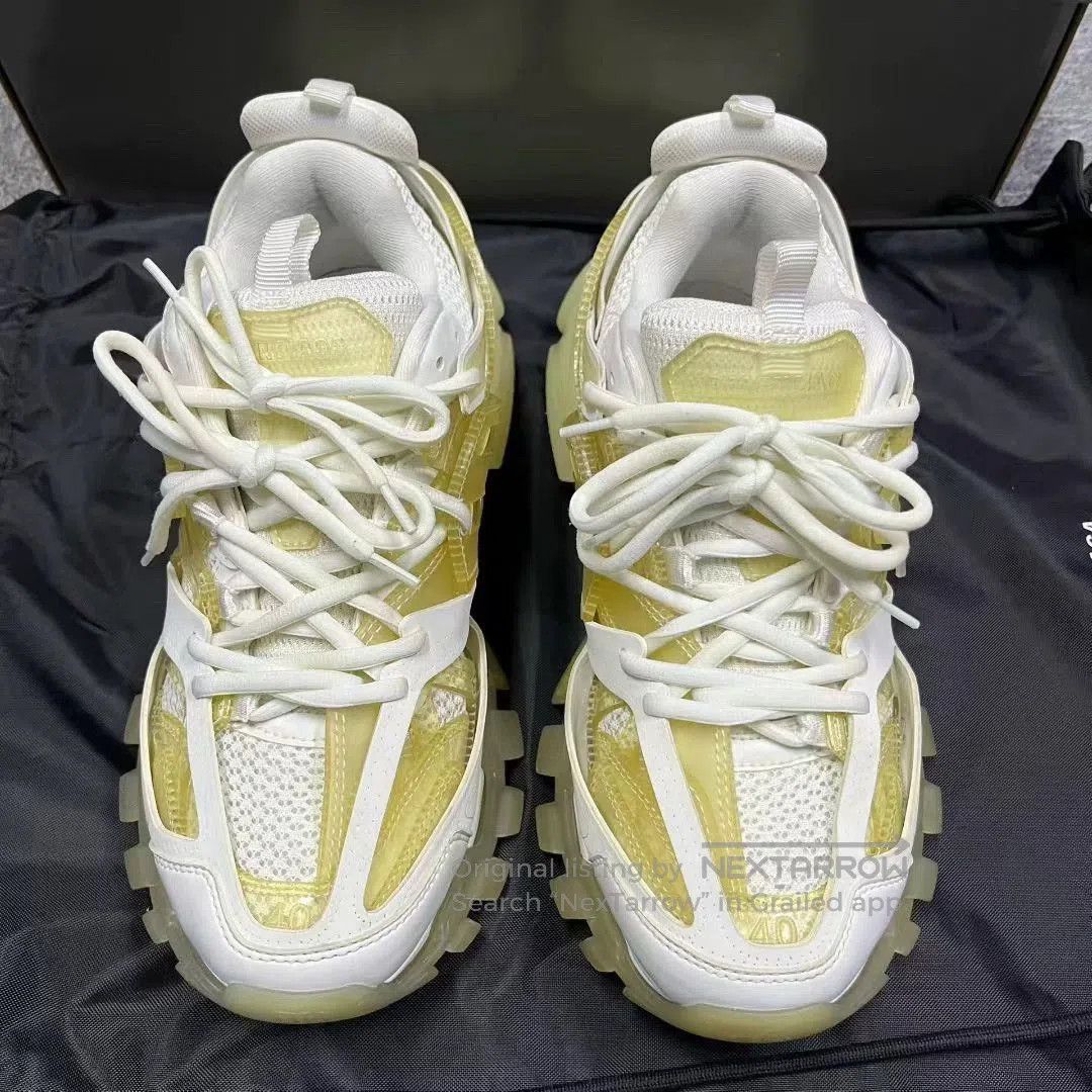 Balenciaga balenciaga white nylon low-top dad shoes. Size US 7.5 / EU 40-41 - 6 Thumbnail