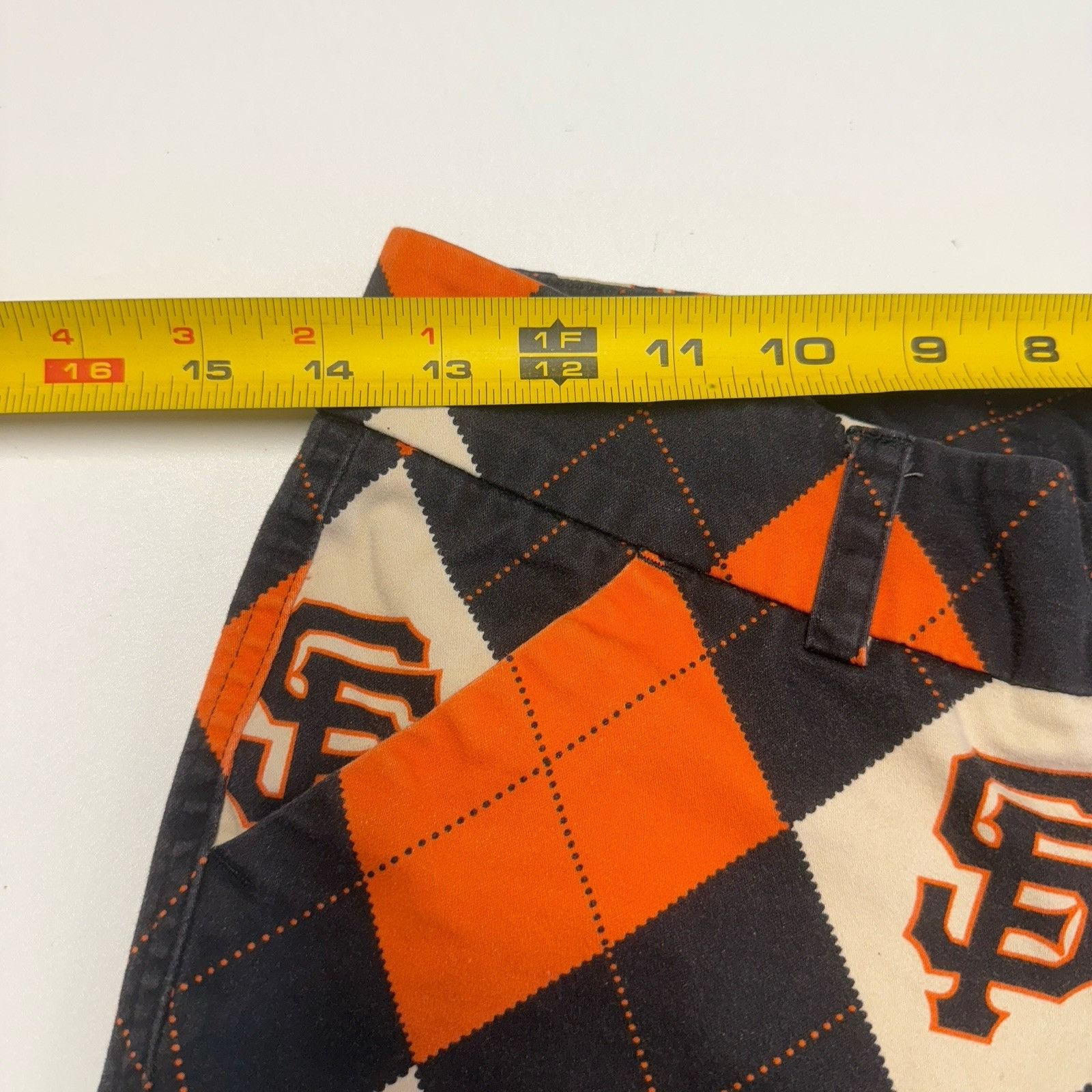 Other Loudmouth Golf Shorts Womens Size 0 (27in) San Francisco Gia Size 27" / US 4 / IT 40 - 8 Thumbnail