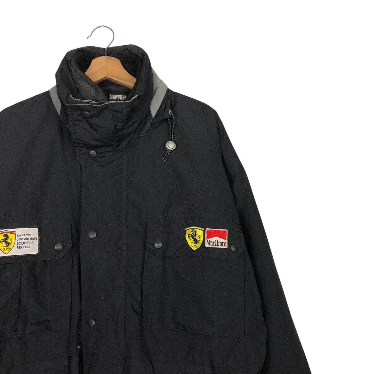 Japanese Brand 📌Vintage Zipper Jacket Racing Wear Ferrari Distressed Wear Size US S / EU 44-46 / 1 - 6 Thumbnail