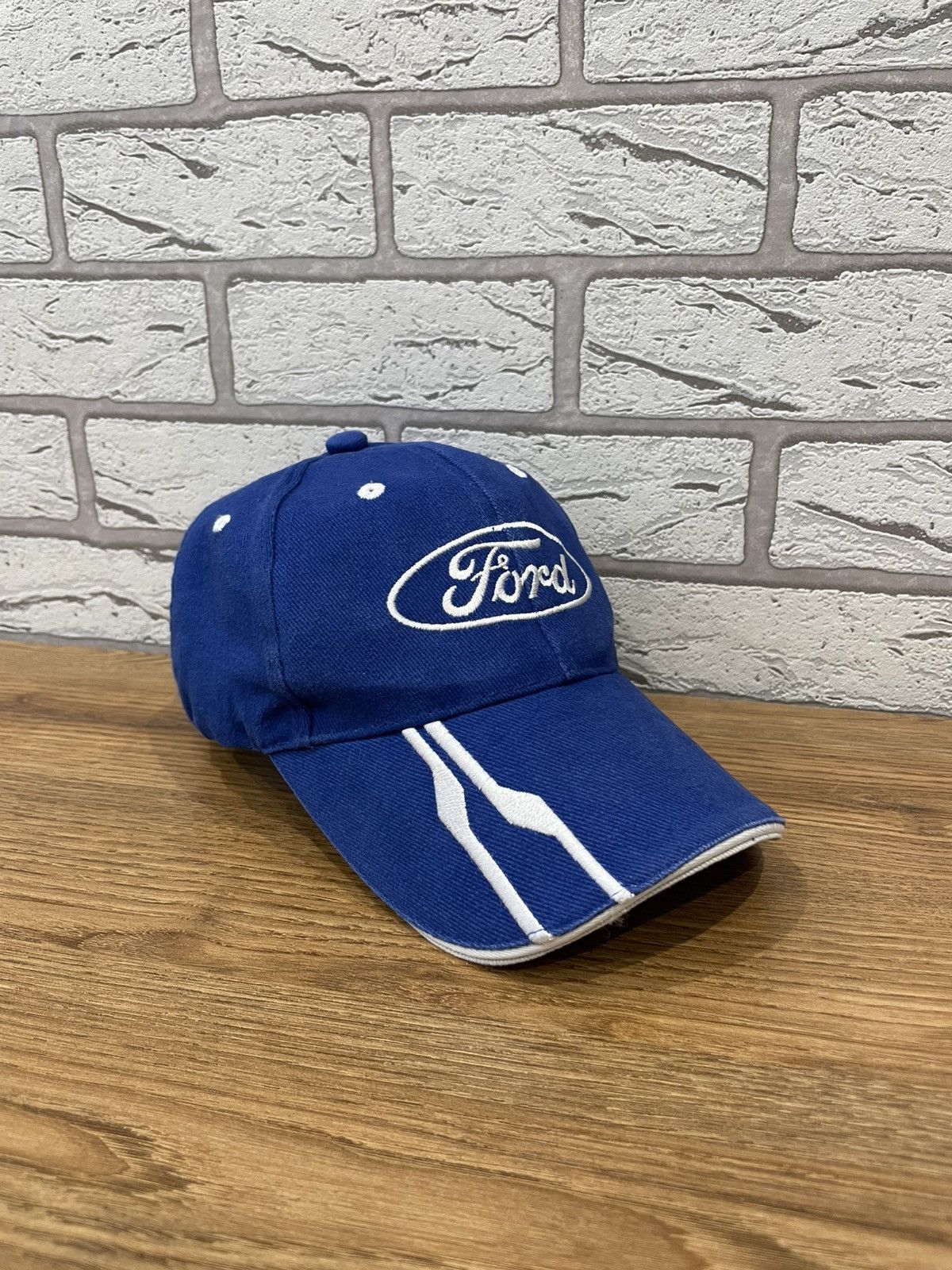 Ford × Vintage Vintage Ford 90s Racing F1 Hat Cap Size ONE SIZE - 1 Thumbnail
