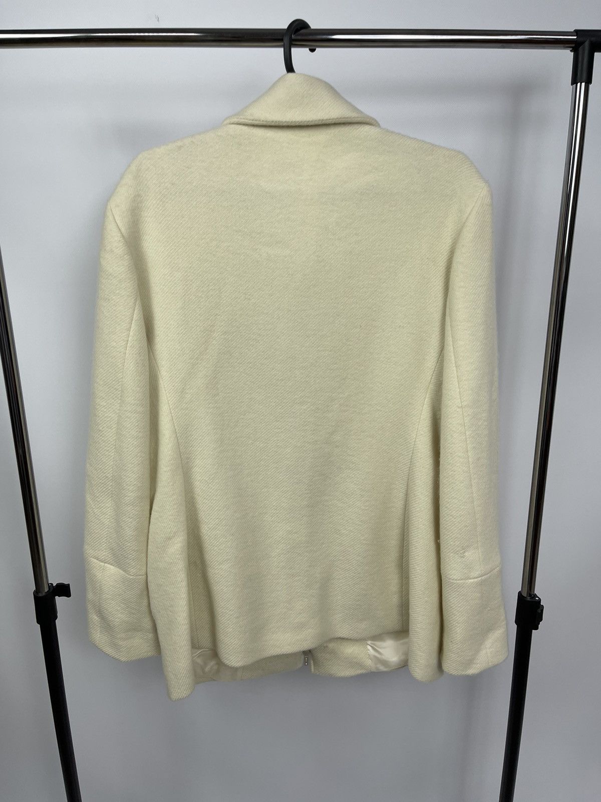 Jil Sander Jil Sander Jacket Woman’s Size 40 RIRI 100% Cashmere Beige Size S / US 4 / IT 40 - 9 Thumbnail
