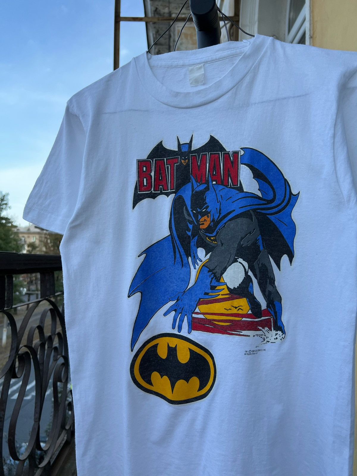 DC Comics × Marvel Comics × Vintage Vintage 1989 Batman tee Marvel (Captain America Iron Man) Size US S / EU 44-46 / 1 - 1 Thumbnail