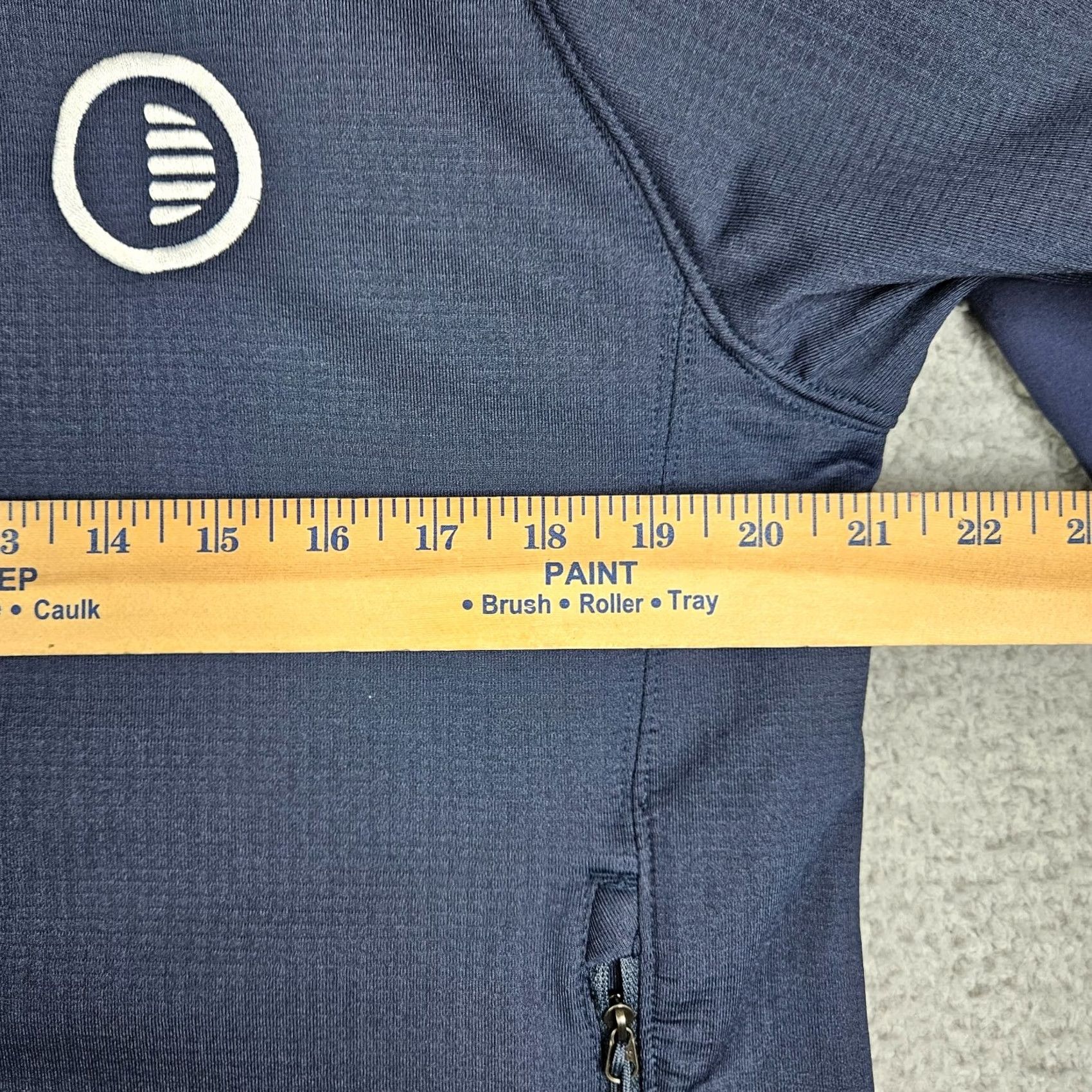 The North Face The North Face Jacket Men’s Navy Embroidered Full Zip L Blue Regular Size L Mens Size US L / EU 52-54 / 3 - 3 Thumbnail