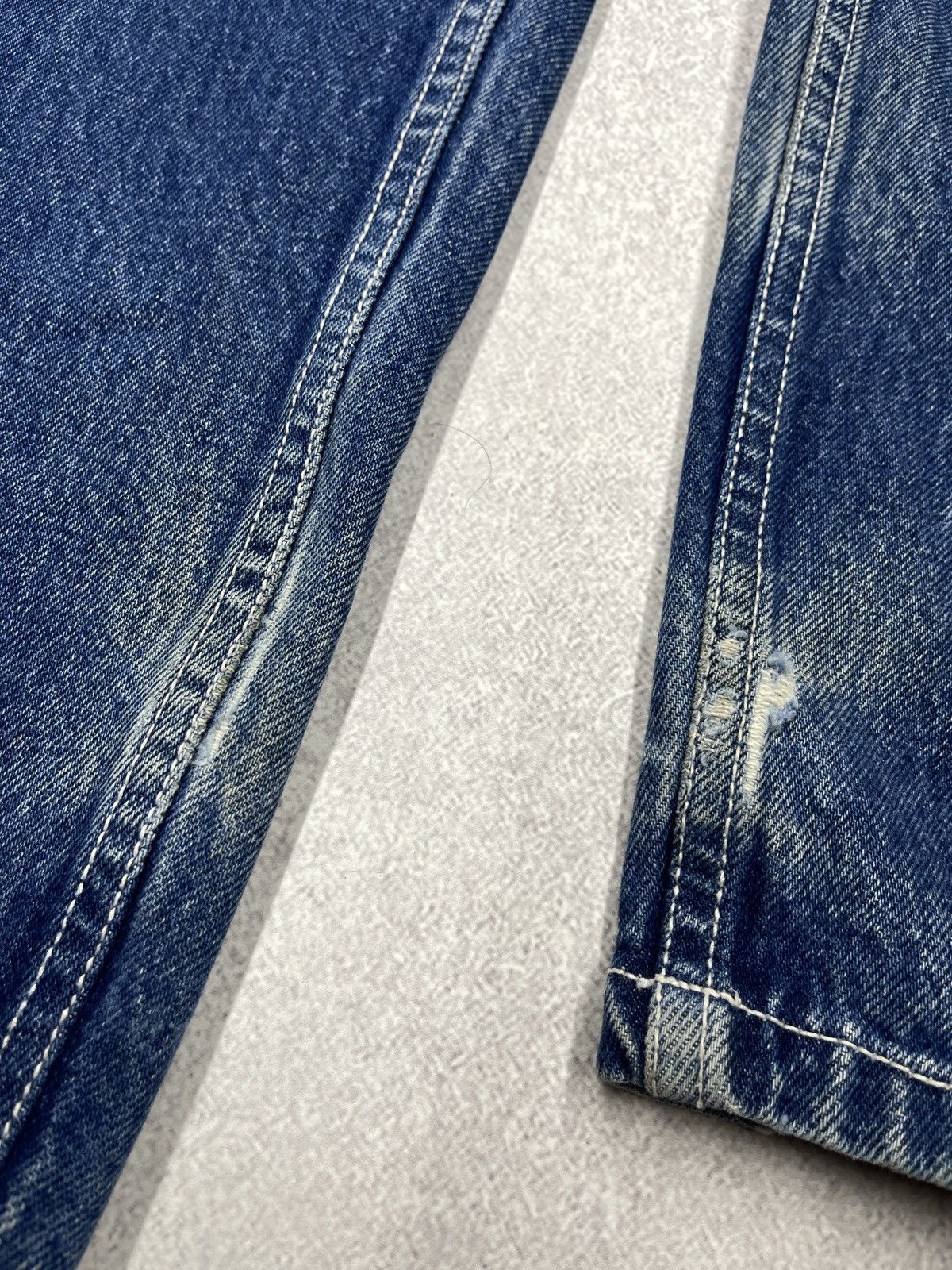 Wu-Tang Clan Vintage Wu Tang Clan Wu Wear Baggy Denim Jeans Blue Big Logo Size US 34 / EU 50 - 14 Thumbnail