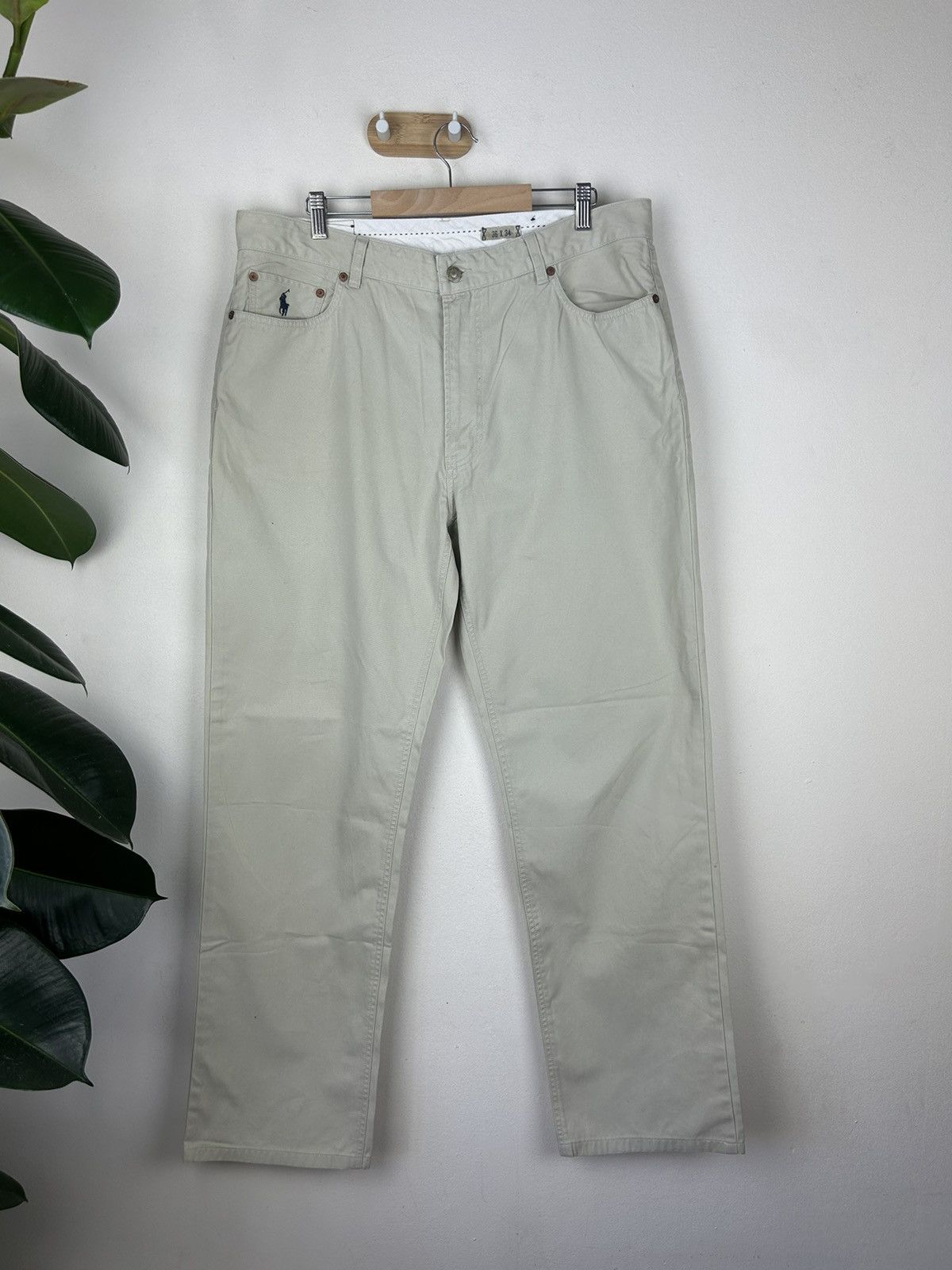 Polo Ralph Lauren × Vintage Vintage Polo Ralph Lauren Light-wash denim pants Size US 36 / EU 52 - 1 Thumbnail