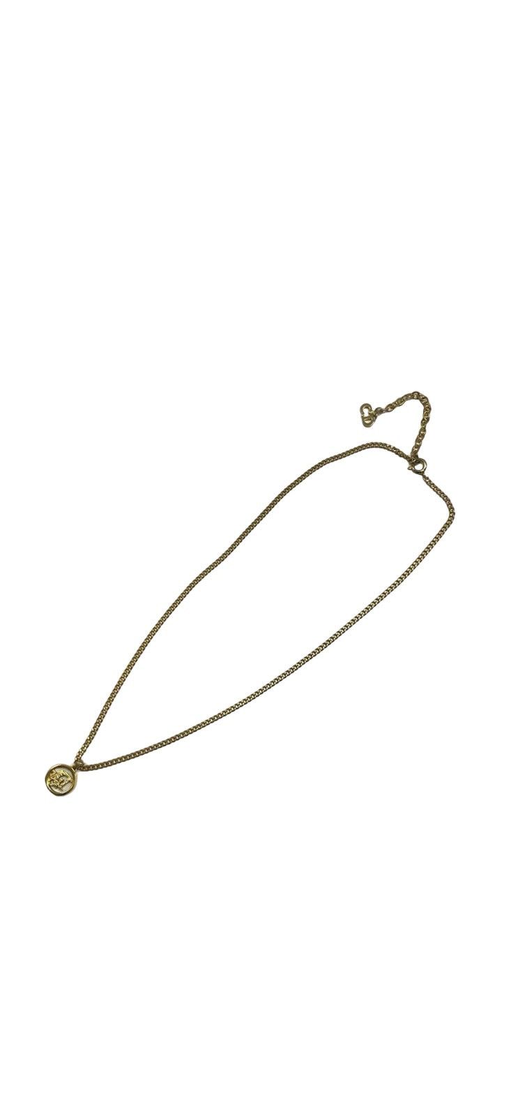 Dior Christian Dior Vintage Circular "Dior" Logo Necklace Size ONE SIZE - 4 Thumbnail