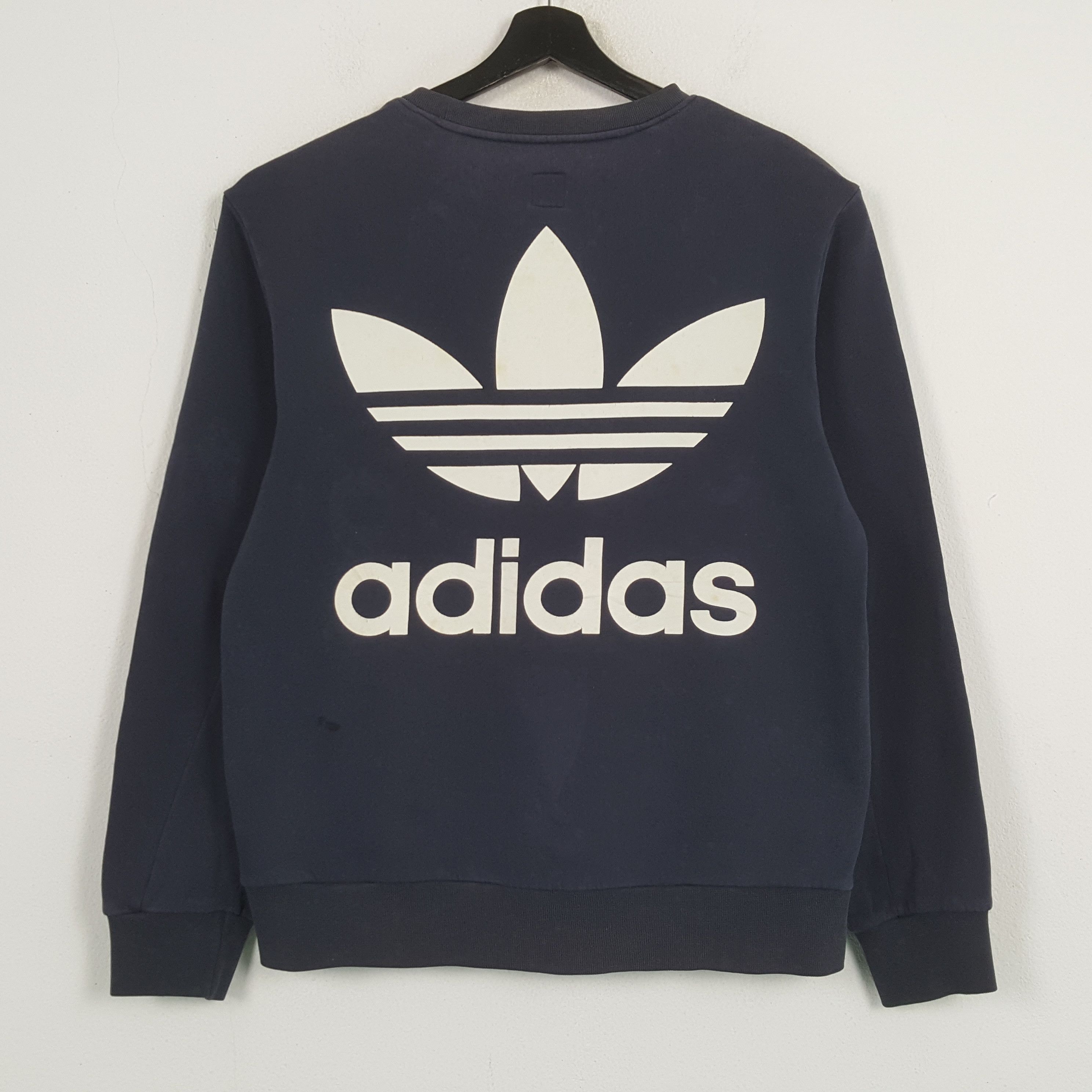 Adidas ADIDAS Big Logo Design Streetwear Sweatshirt C292N14 Size US M / EU 48-50 / 2 - 3 Thumbnail