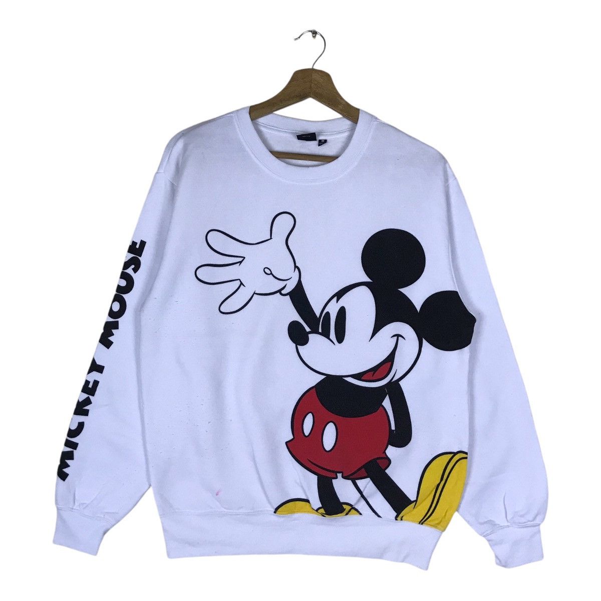 Disney Vintage Disney Mickey Mouse Pullover Jumper Sweatshirt Size US M / EU 48-50 / 2 - 1 Thumbnail