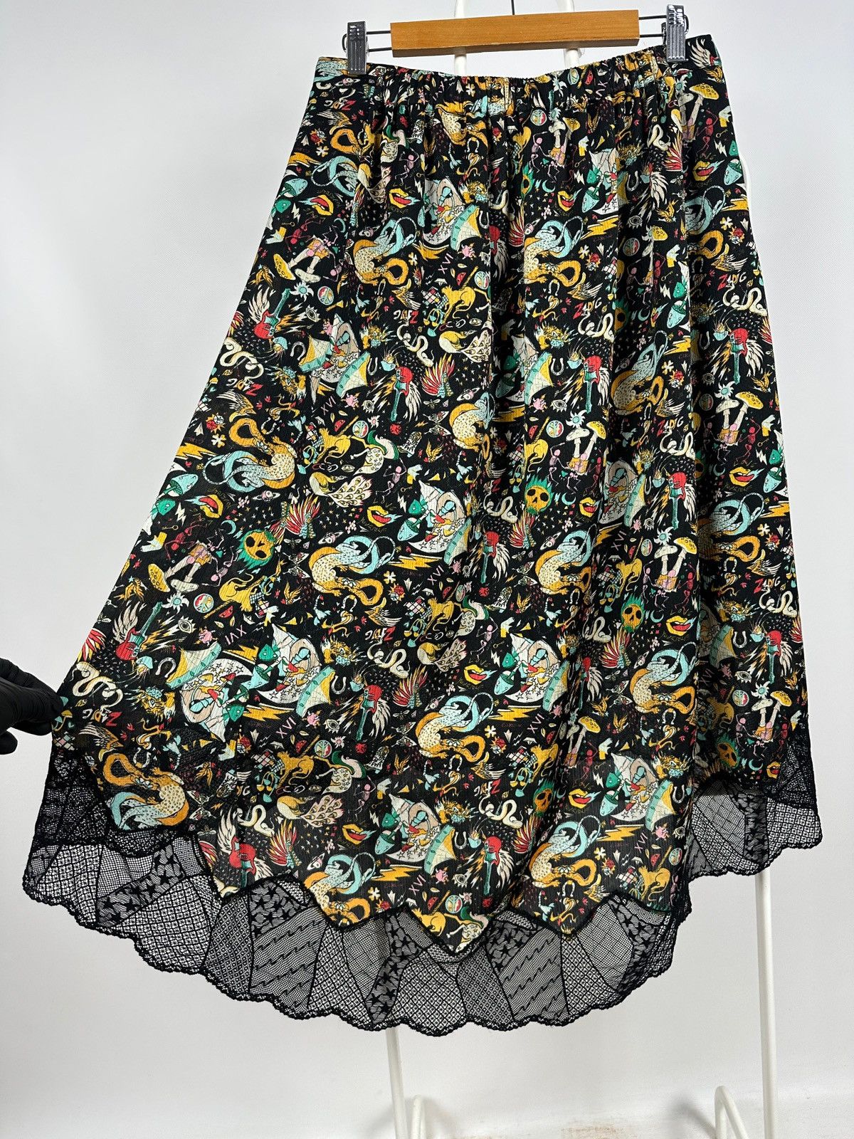 Zadig & Voltaire Zadig & Voltaire Joslin Plisse Party Circus Midi Skirt Size 26" / US 2 / IT 38 - 13 Thumbnail