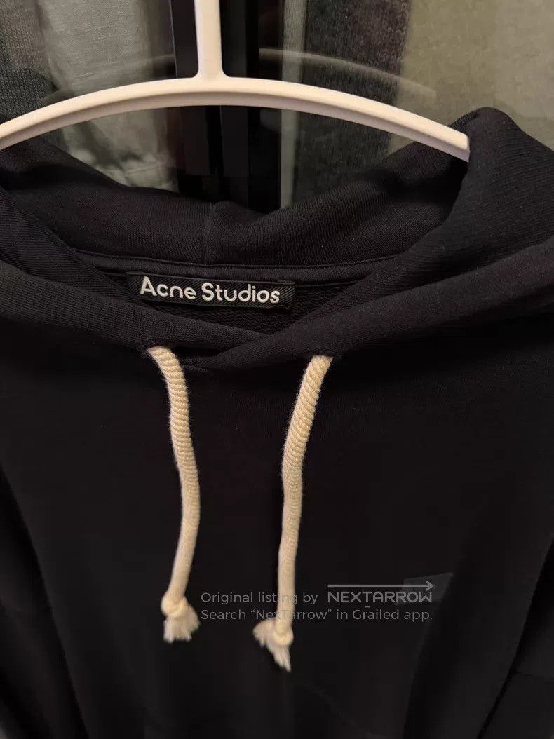 Acne Studios Acne Studios Black smiley hooded sweatshirt unisex Size US XS / EU 42 / 0 - 2 Thumbnail