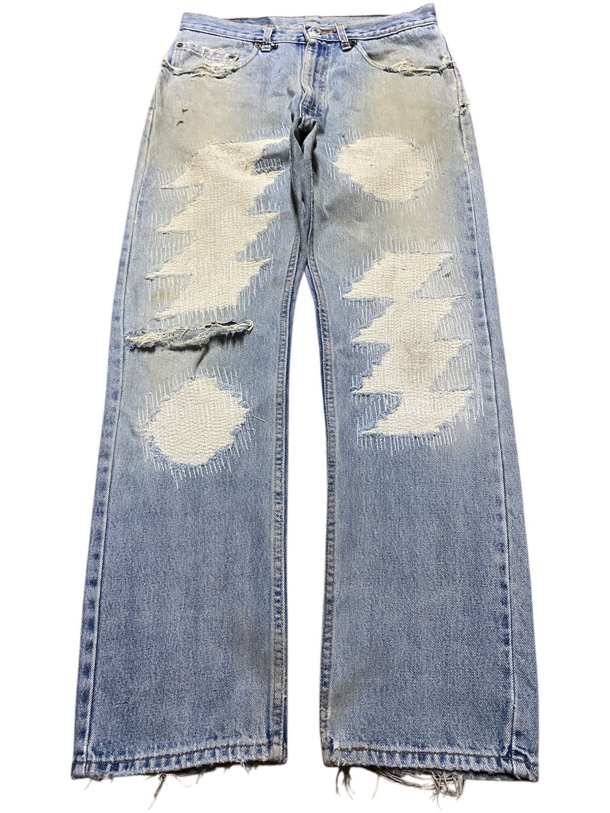 Levi's Levis 505 Distressed Jean Size US 32 / EU 48 - 1 Thumbnail