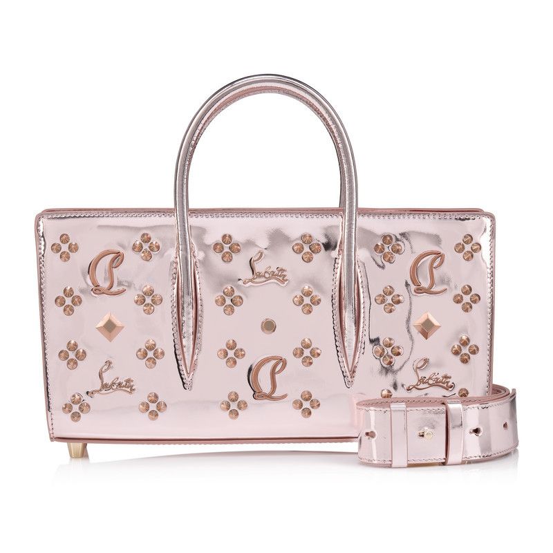 Christian Louboutin oc11z0126 Size: OS/Paloma Bguette in Vintage Rose/Silver Size ONE SIZE - 1 Thumbnail