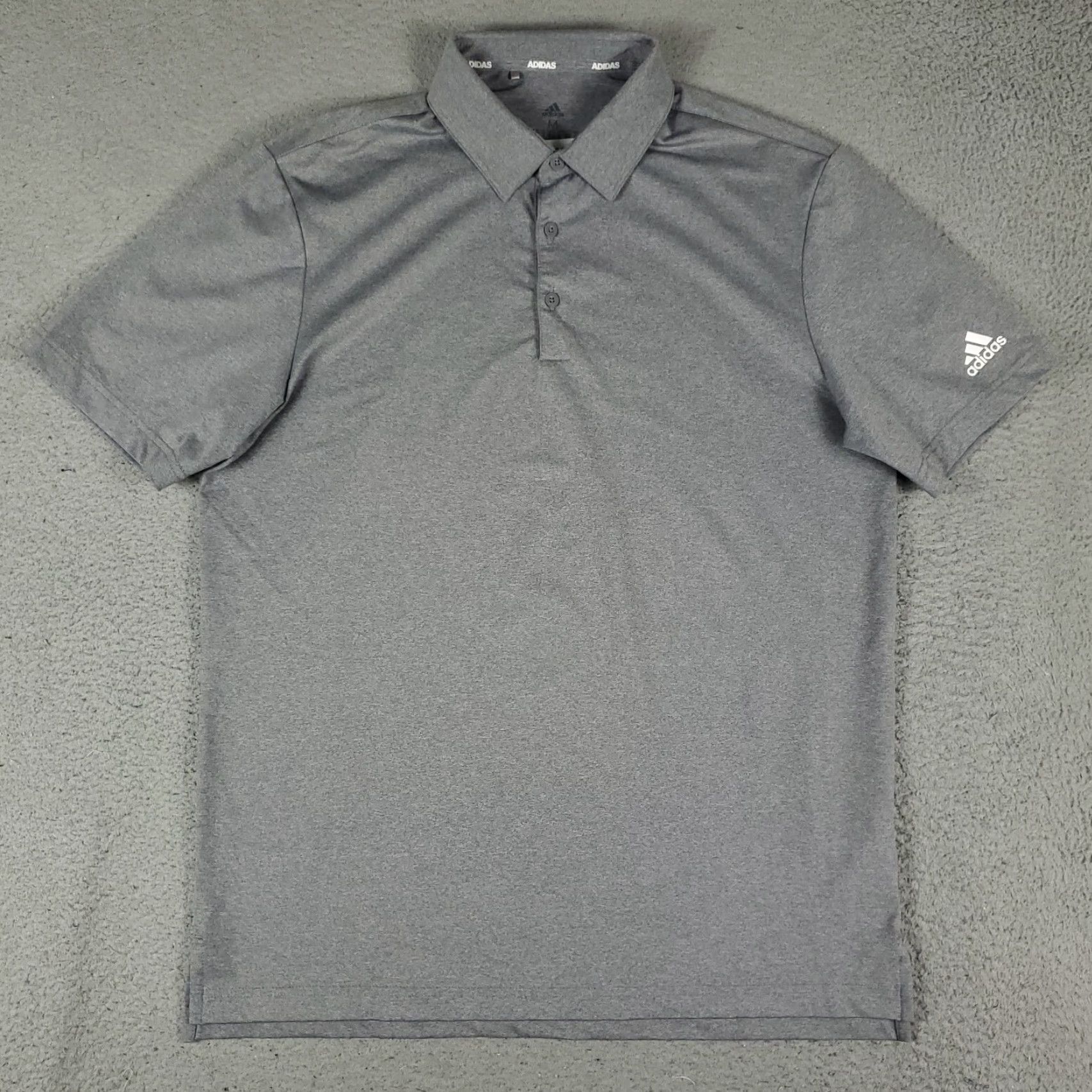 Adidas Adidas Polo Shirt Mens Size Medium Gray Golf Casual Short Sleeve Polo Shirt Adidas Mens Size Medium Gray Golf Casual Short Sleeve Shirt Polo Size US M / EU 48-50 / 2 - 2 Thumbnail